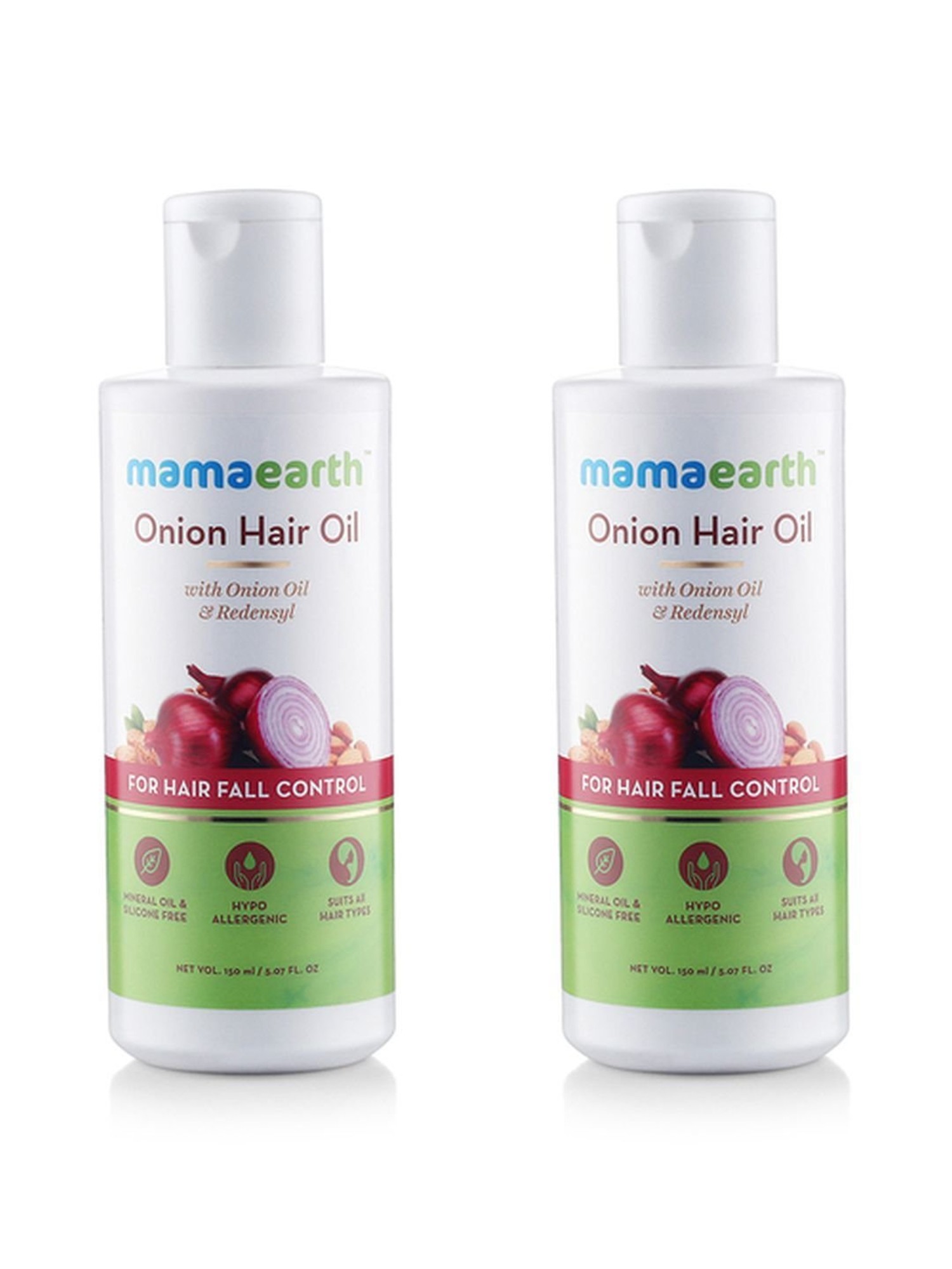 After how much time of use does Mamaearth Hairfall Control Kit (onion hair  oil, onion shampoo and onion conditioner) show effective results? - Quora