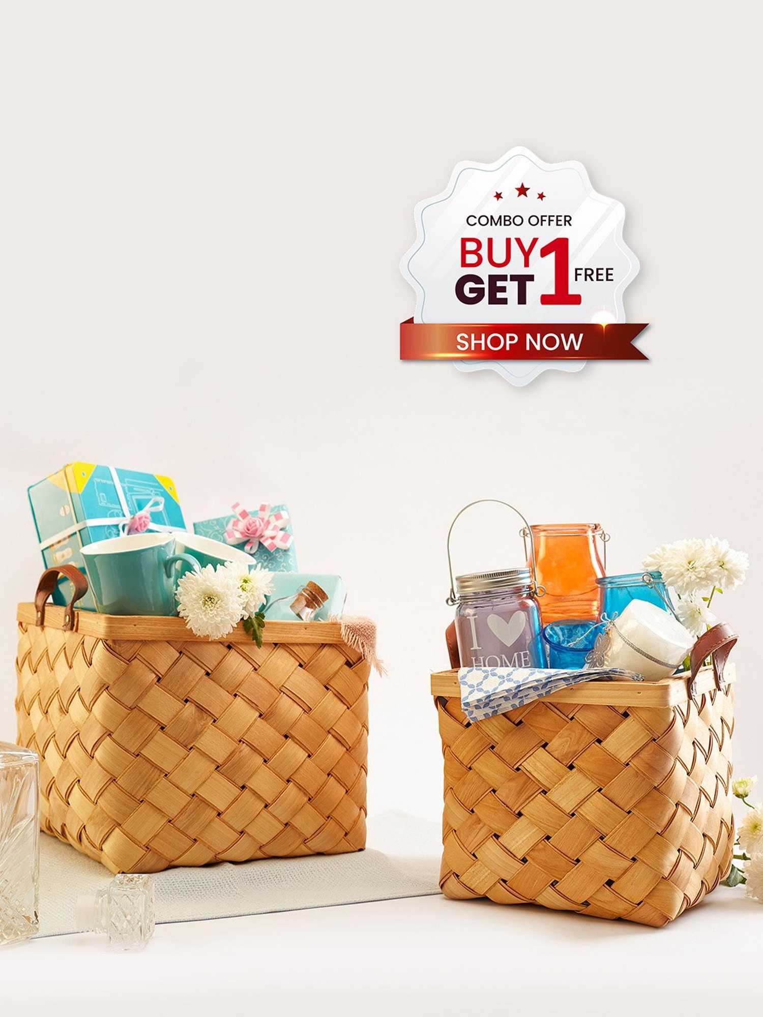 Rurality Small Empty Gift Basket to Fill India | Ubuy