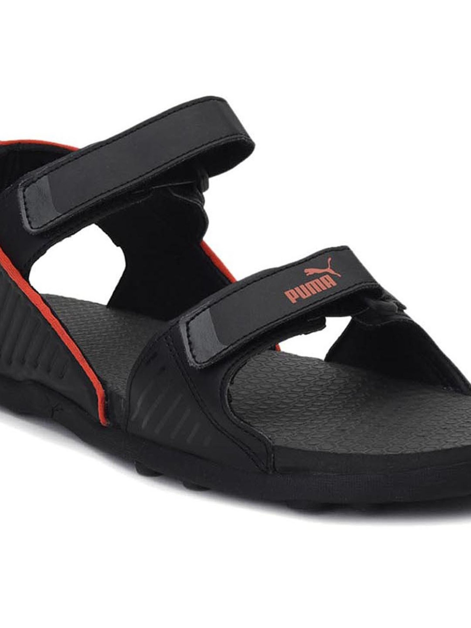 Puma Future Rider Sandal 37231804 Mens Black Canvas Sport Sandals Shoe -  Ruze Shoes