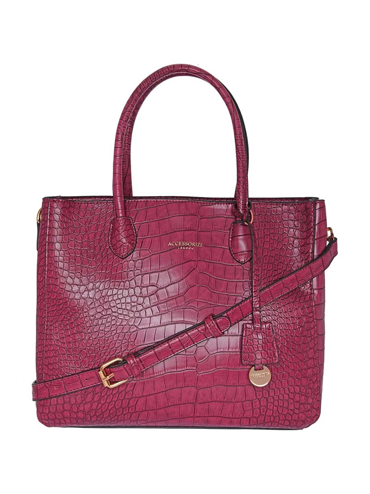 Red outlet bag accessorize