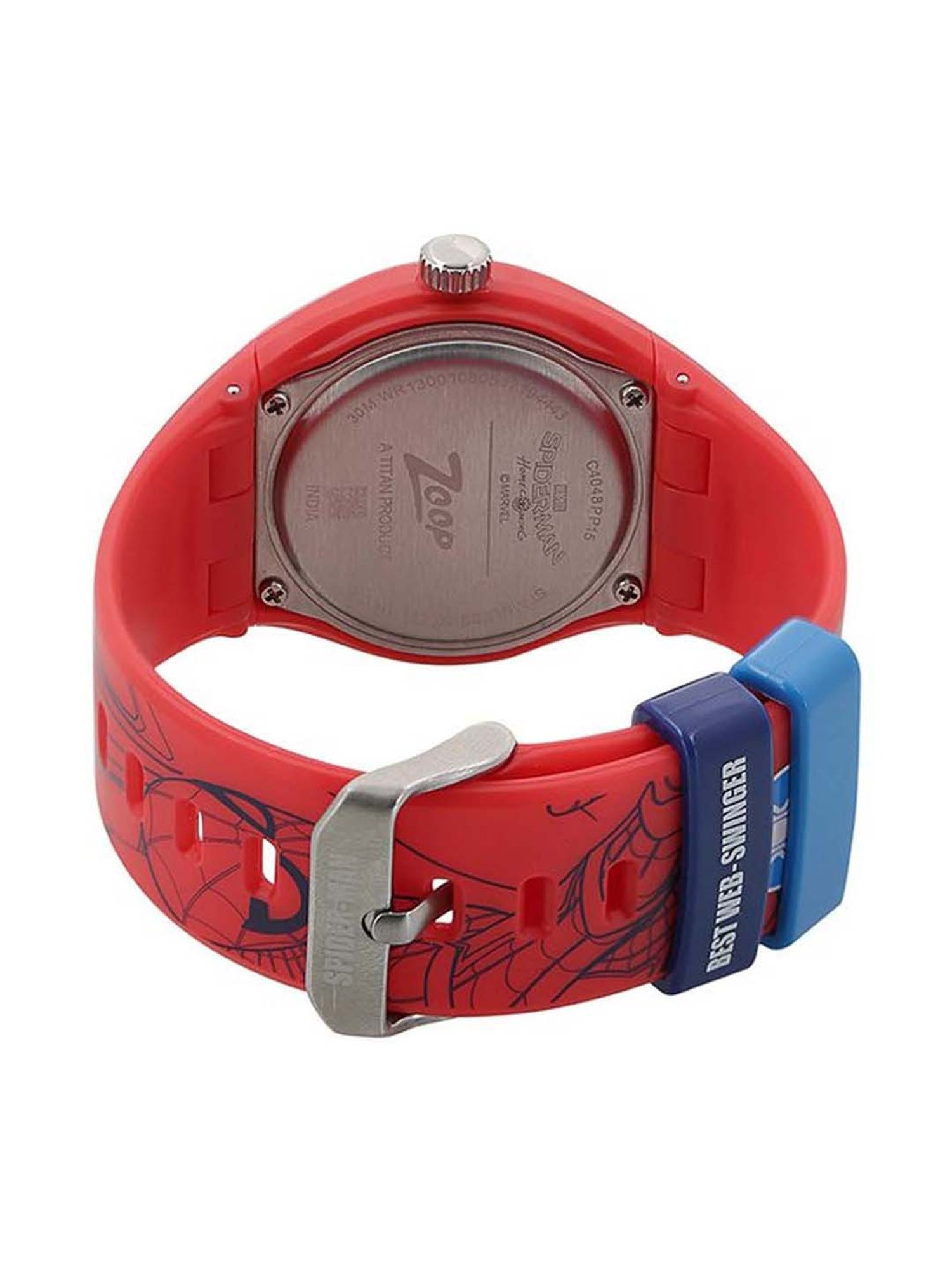 Titan zoop clearance spiderman watch