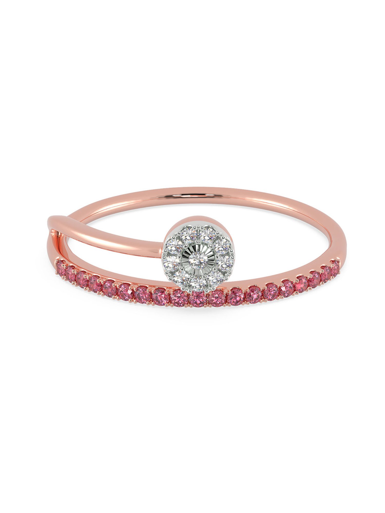 Pink Sapphire And Diamond Ring In Rose Gold – Christopher Duquet Fine  Jewelry