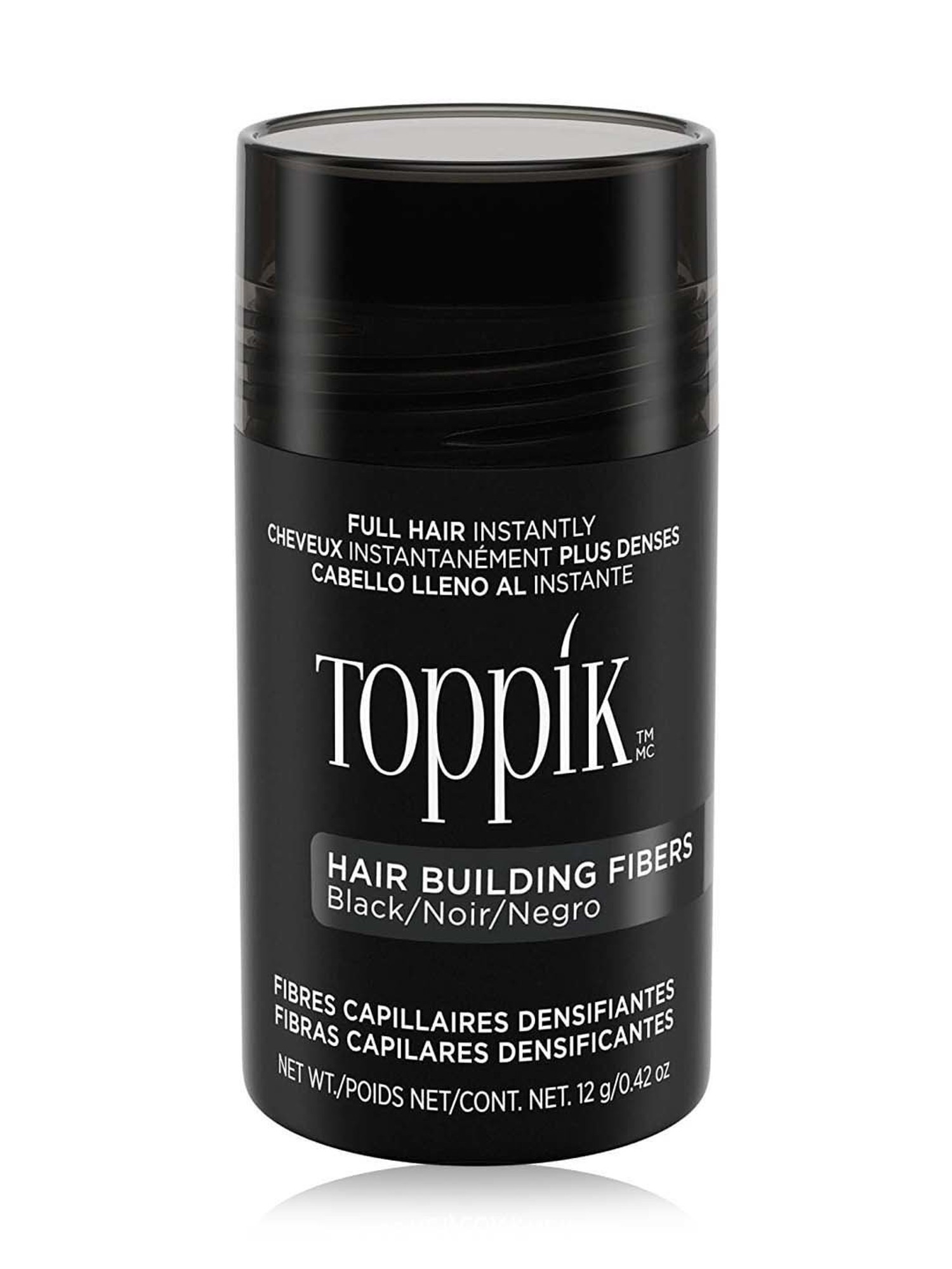 Buy TOPPIK Hair Building Fibers Black - 12 gm Online At Best Price @ Tata  CLiQ