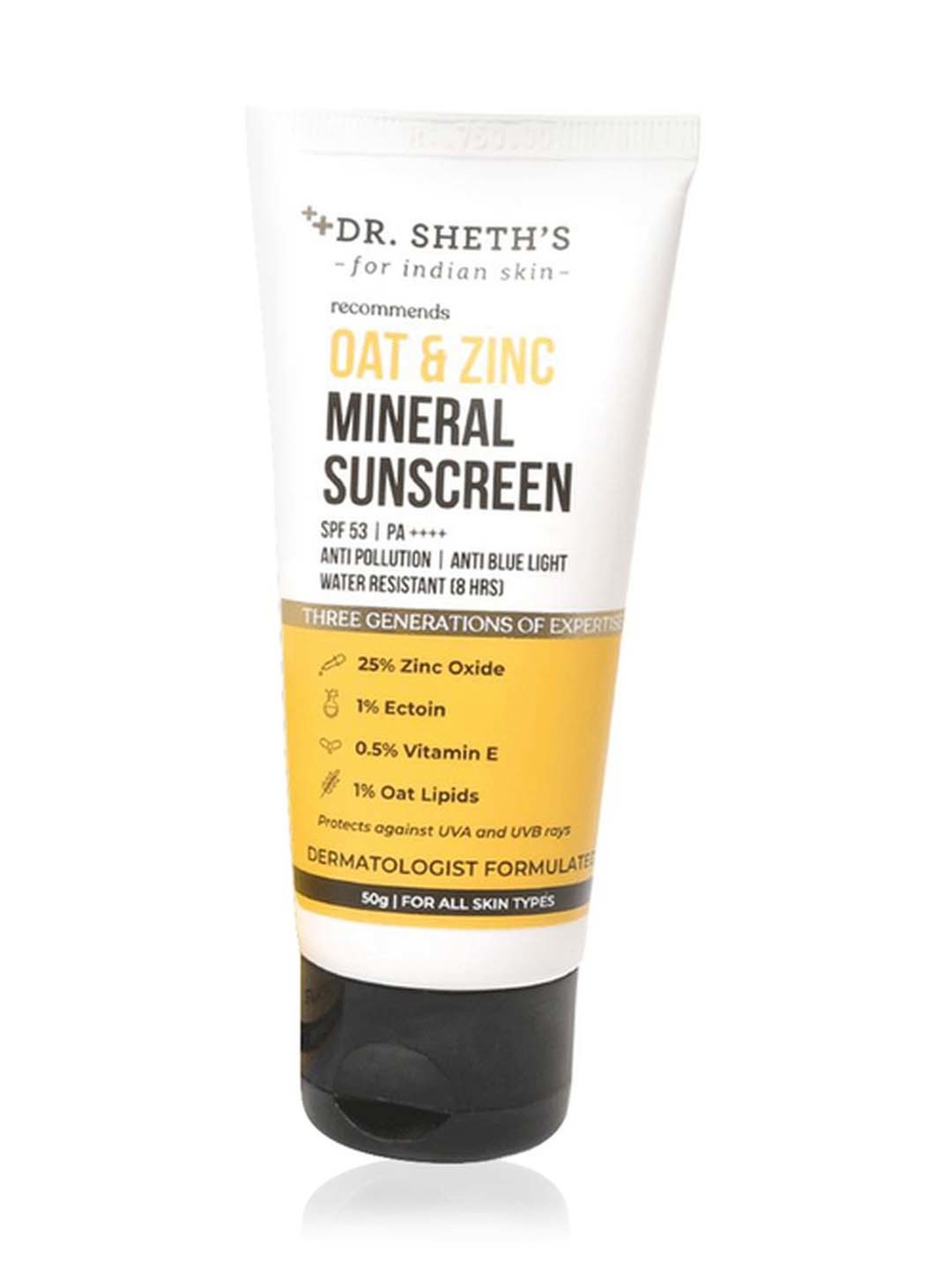 oat and zinc mineral sunscreen price