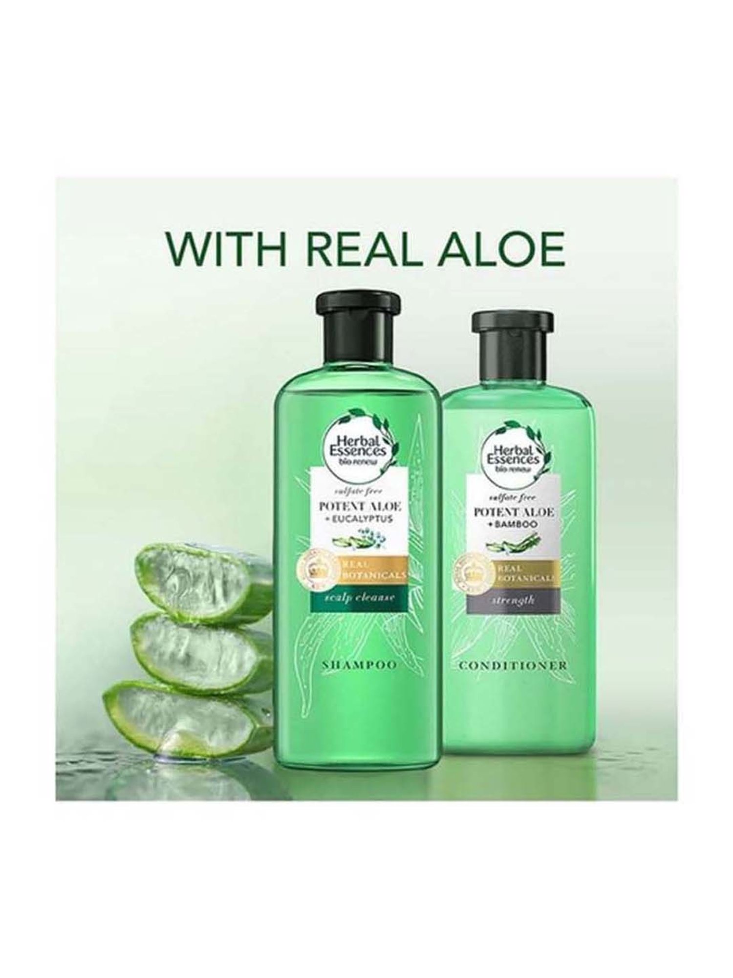 Buy Herbal Essence Potent Aloe & Eucalyptus Shampoo 400 ml Online At