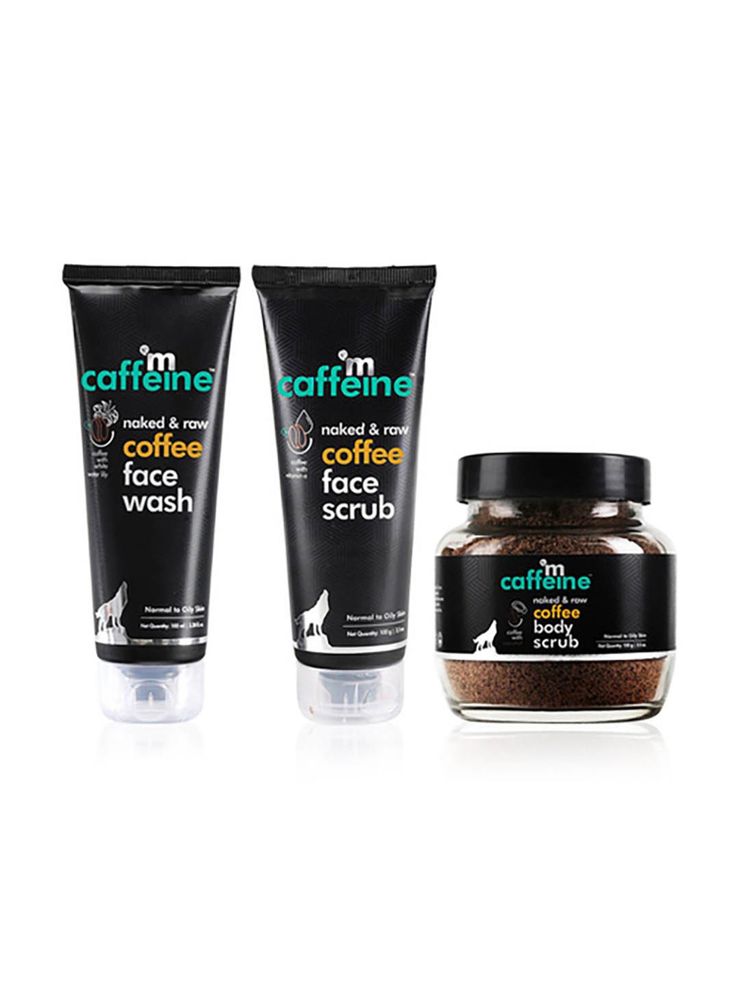 Buy mCaffeine Complete Coffee Skin Care Combo - 300 gm Online At