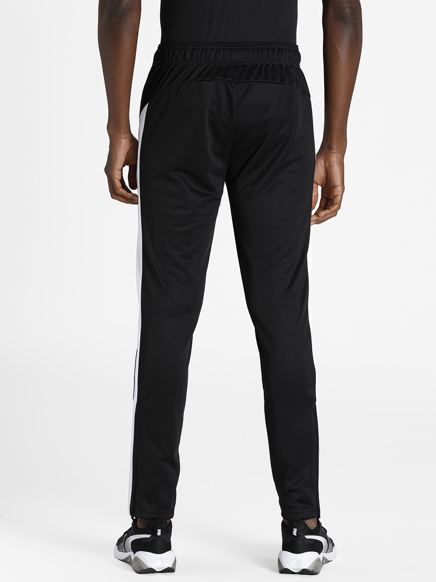Active Sports Pants 360 Stretch Slim Fit Black  Gloot by Nykaa