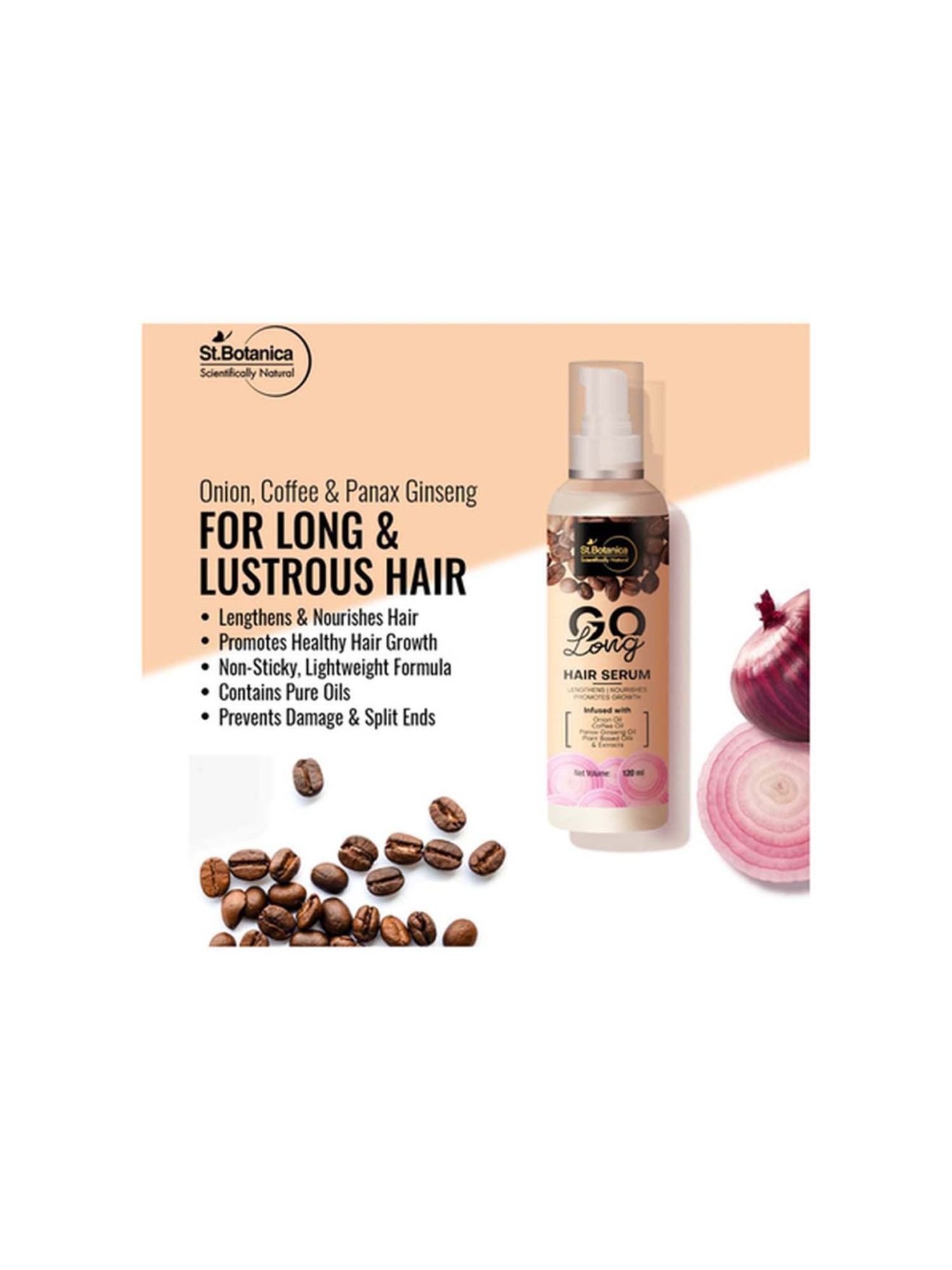 Buy  Go Long Onion Hair Serum - 120 ml Online At Best Price @  Tata CLiQ