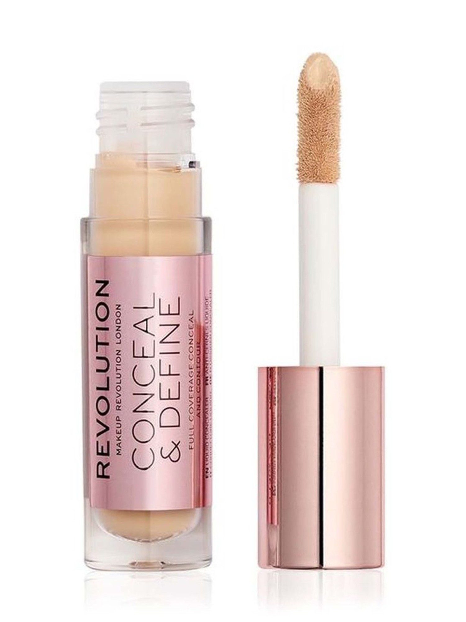  Revolution Makeup Conceal and Define Concealer, Full Coverage,  Concealer Makeup Best Foundation for Every Skin Type and Tone, Face Makeup  Concealer (C3) : Beauty & Personal Care