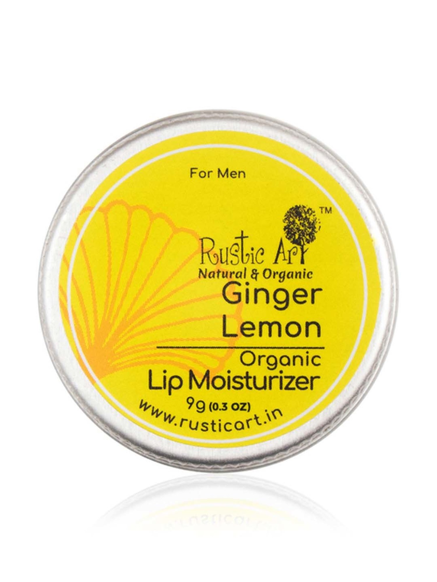 Buy Rustic Art Ginger Lemon Lip Moisturizer - 9 gm Online At Best