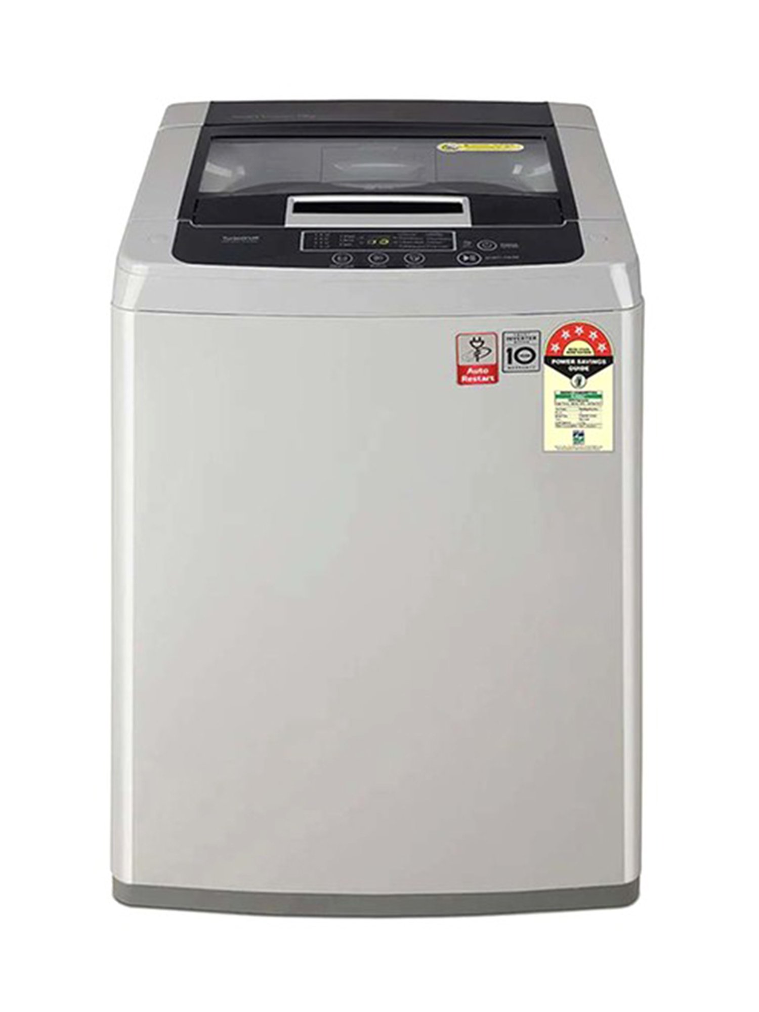 LG 7.5Kg 5 Star Fully Automatic Top Load Washing Machine (T75SKSF1Z