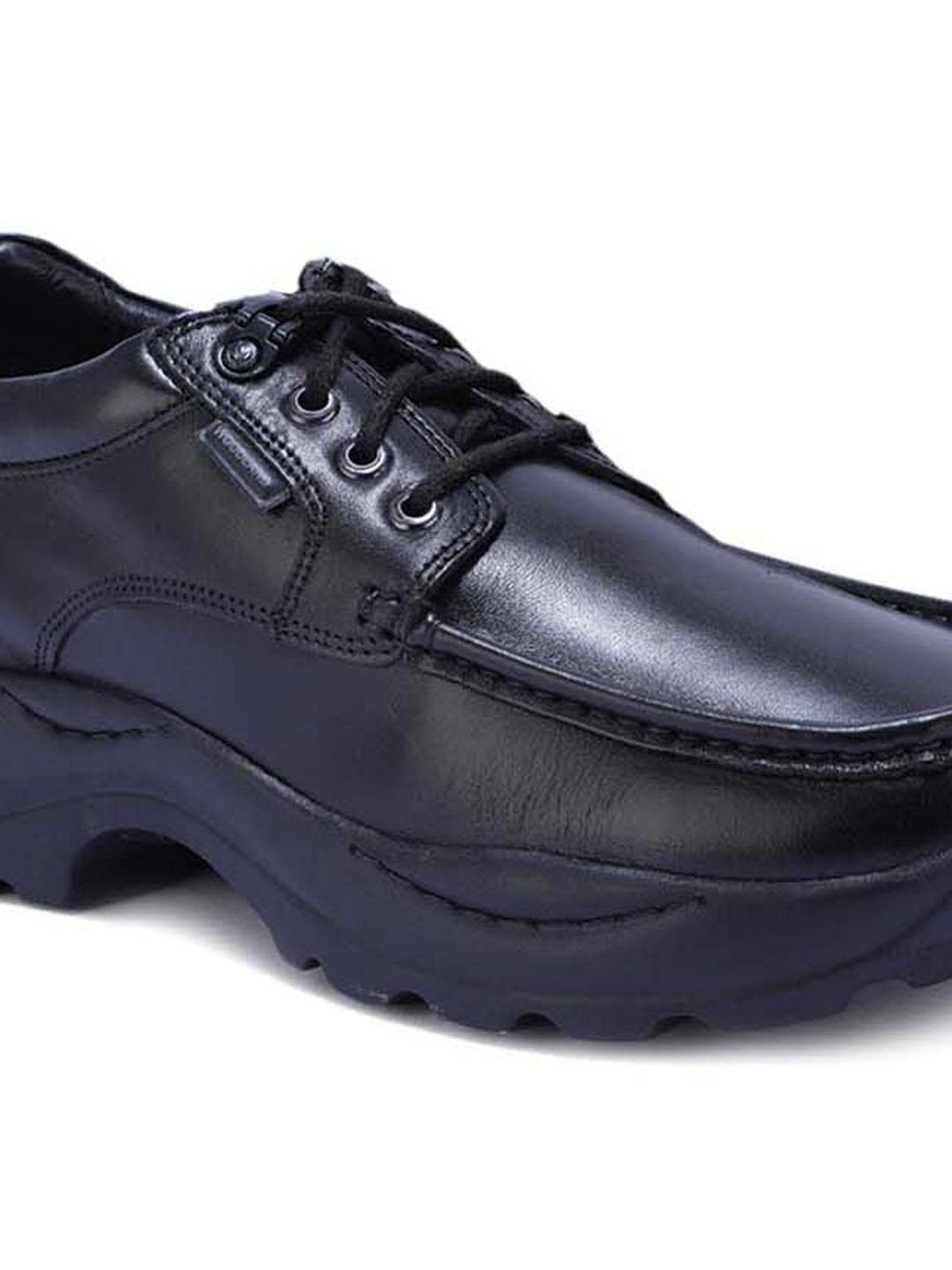 Woodland black official on sale shoes