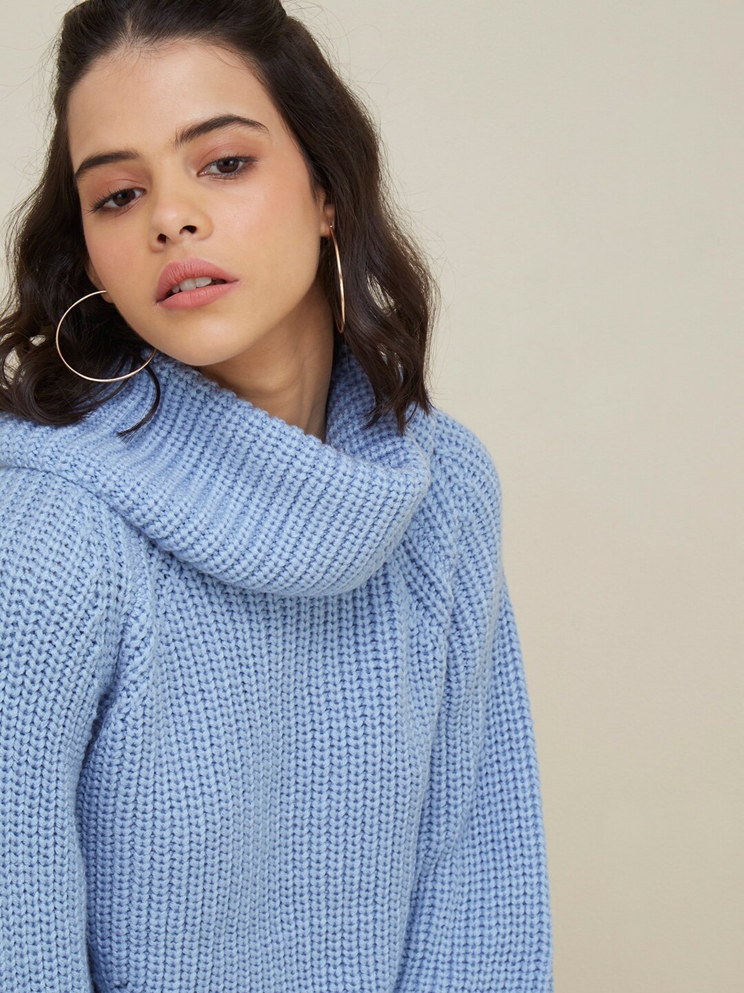 Buy Nuon by Westside Blue Knitted 