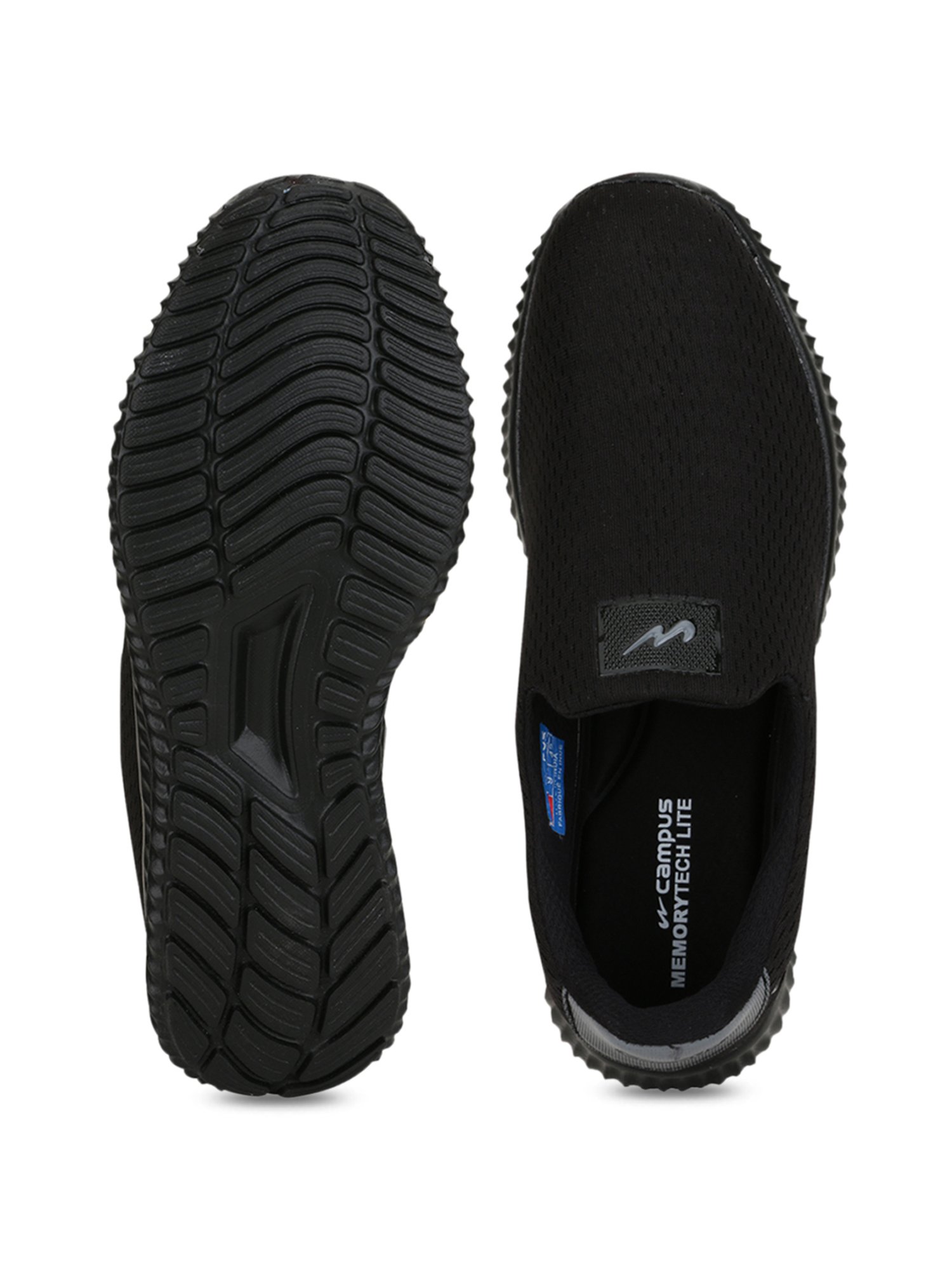 OXYFIT N Carbon Black Running Shoes 