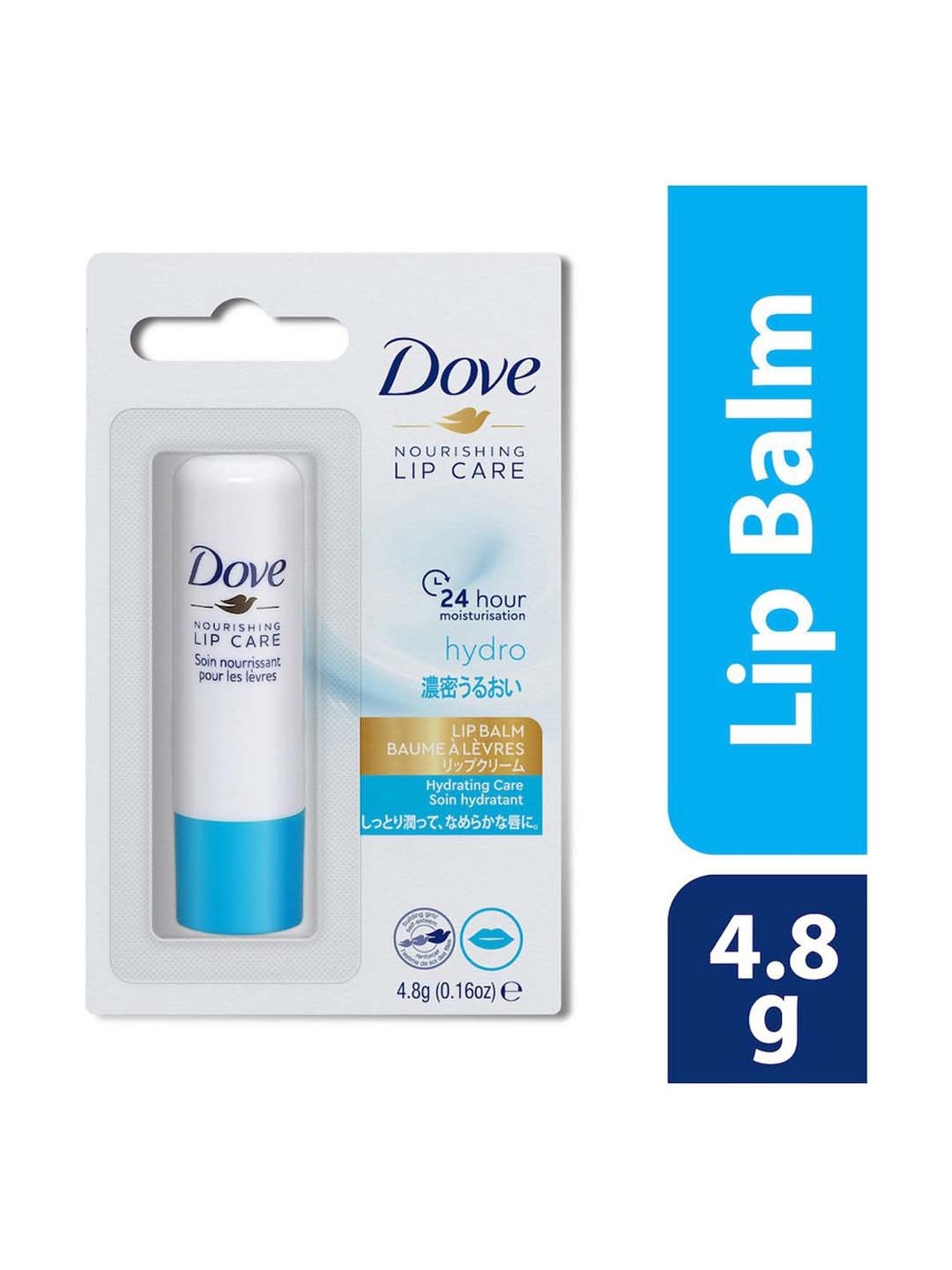 Buy Dove Hydro Nourishing Lip Care Lip Balm - 4.8 gm Online At