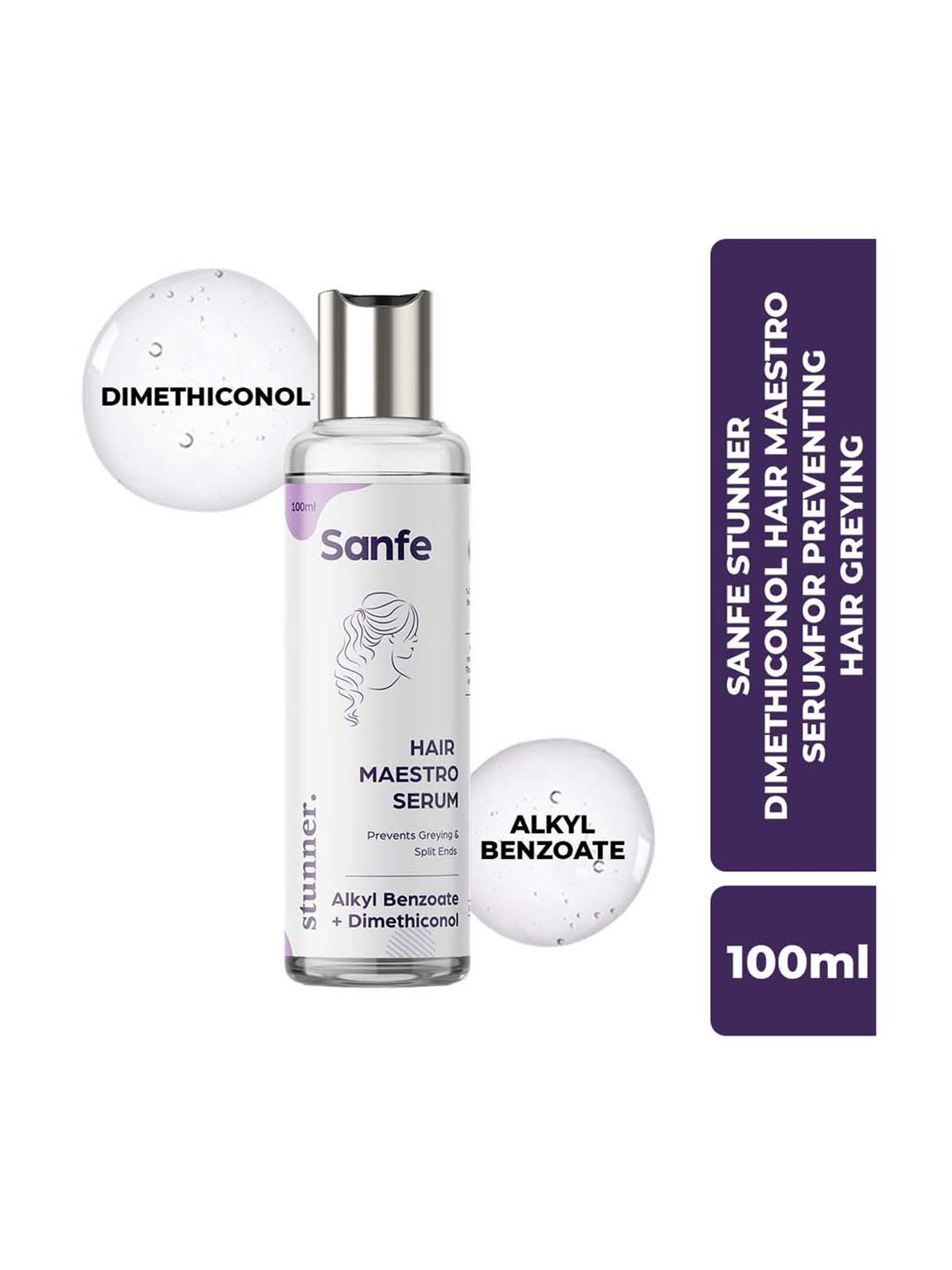 Buy Sanfe Stunner Dimethiconol Hair Maestro Serum - 100 ml Online At Best  Price @ Tata CLiQ