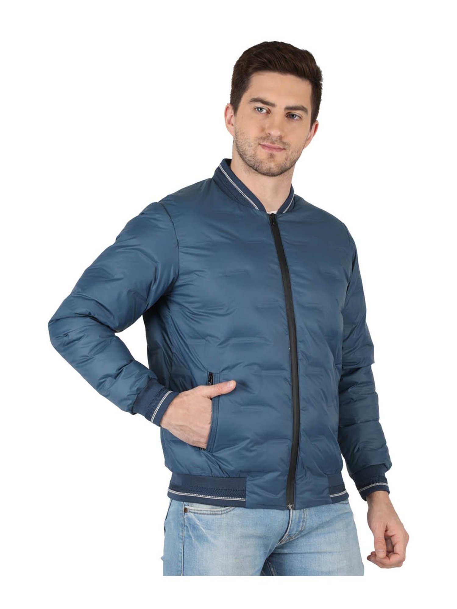 Monte carlo bomber clearance jacket