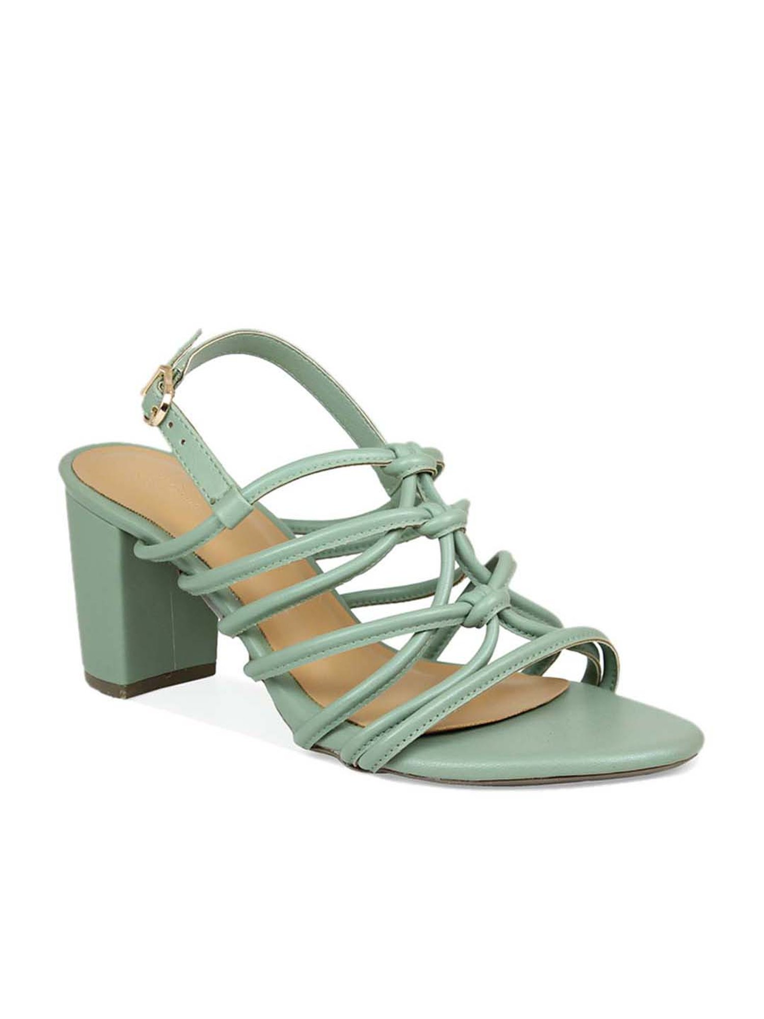 Ankle Tie Block Heel Sandals | Primark