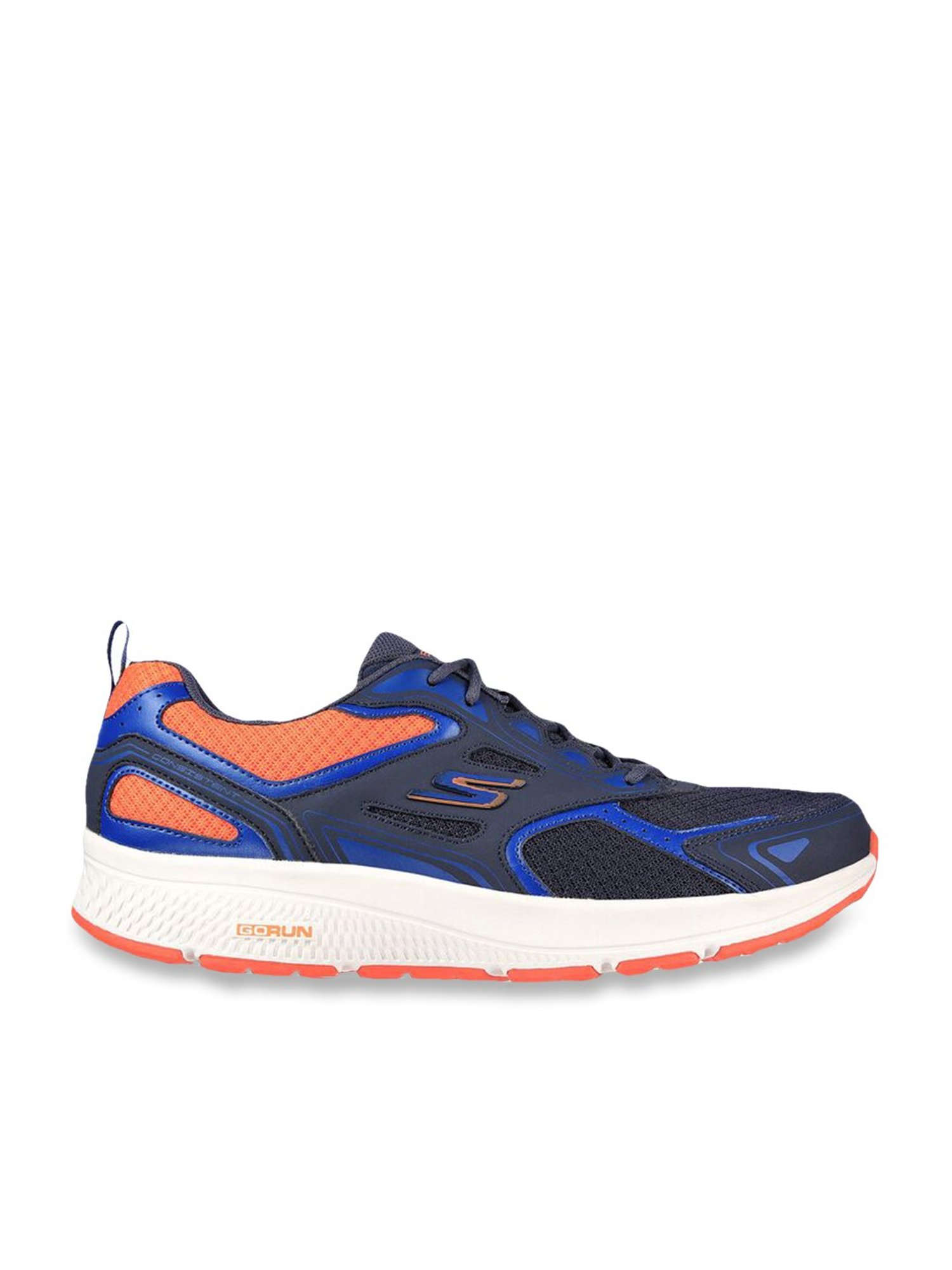 Buy Skechers Men s GO RUN CONSISTENT Navy Running Shoes for Men at