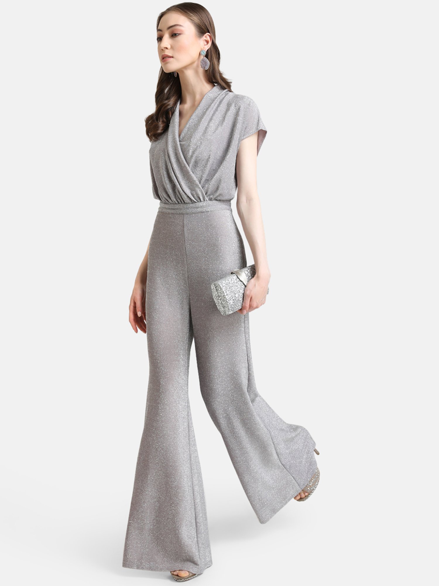 kazo grey jumpsuit