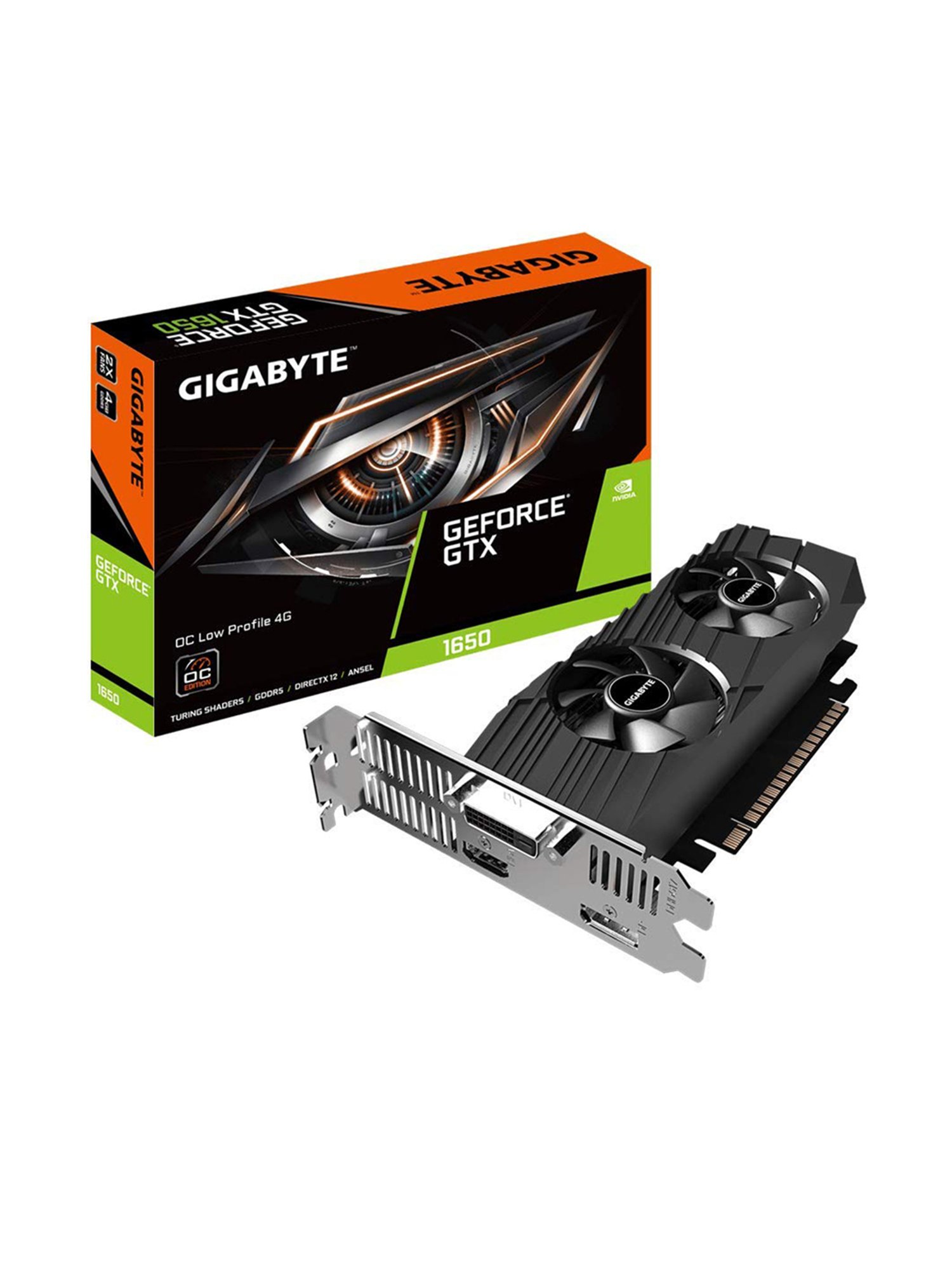 Buy GIGABYTE GeForce GTX 1650 OC Low Profile 4G 4GB Graphic Card  