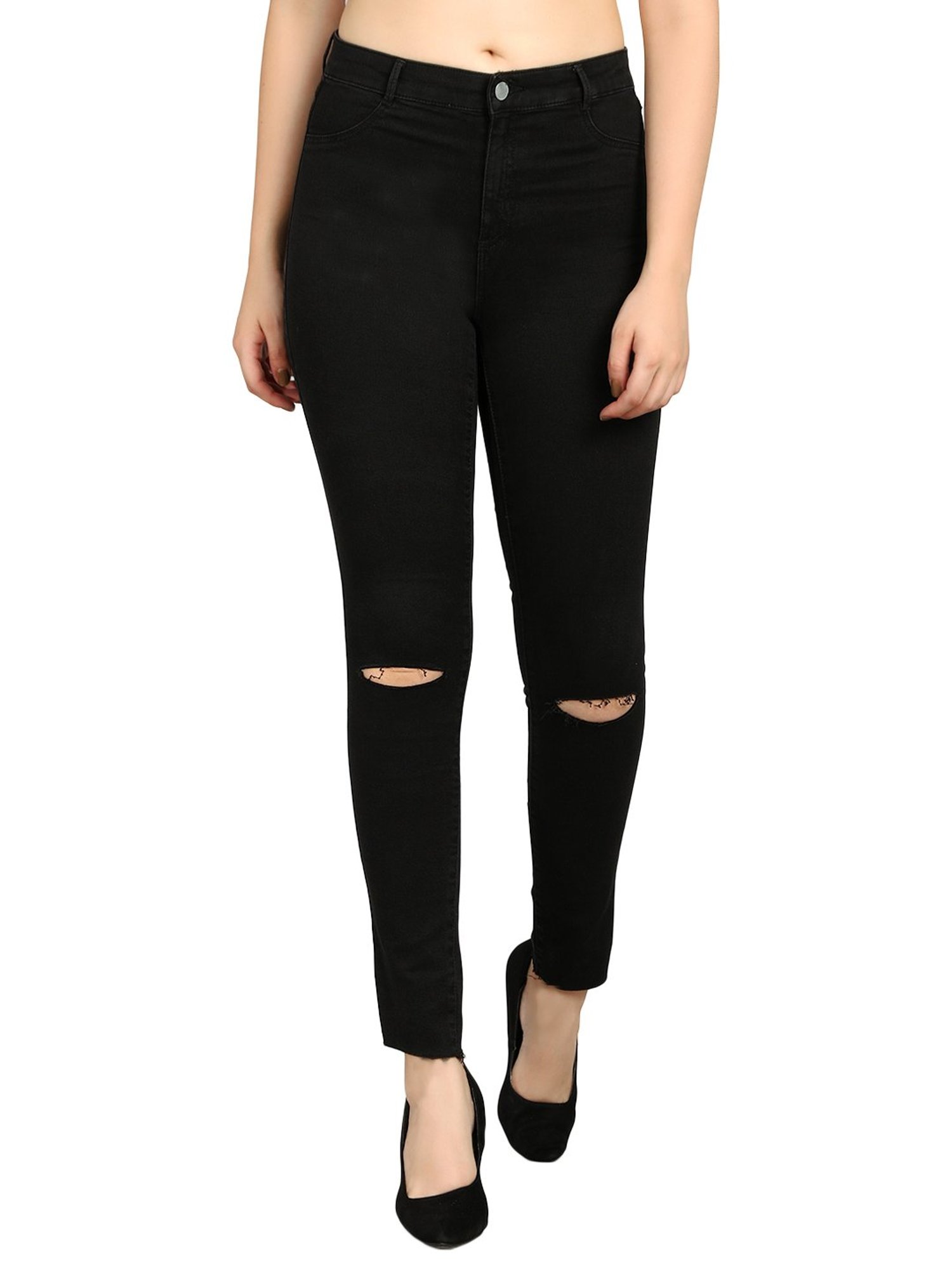 Buy Black Jeans & Jeggings for Women by KOTTY Online