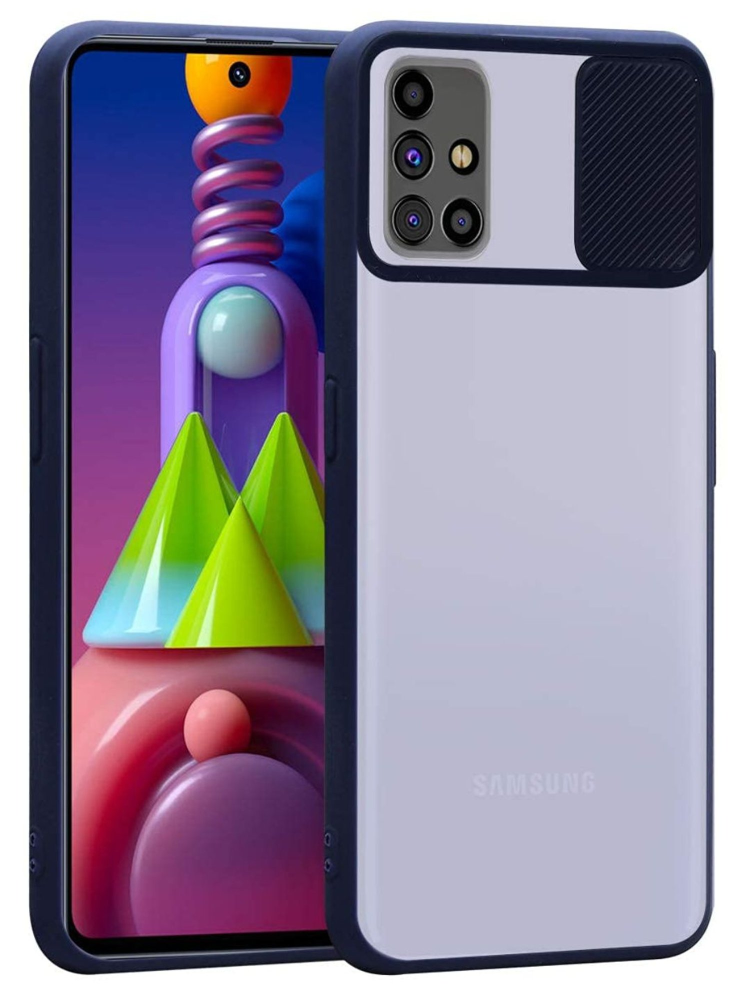 samsung galaxy m31s back cover