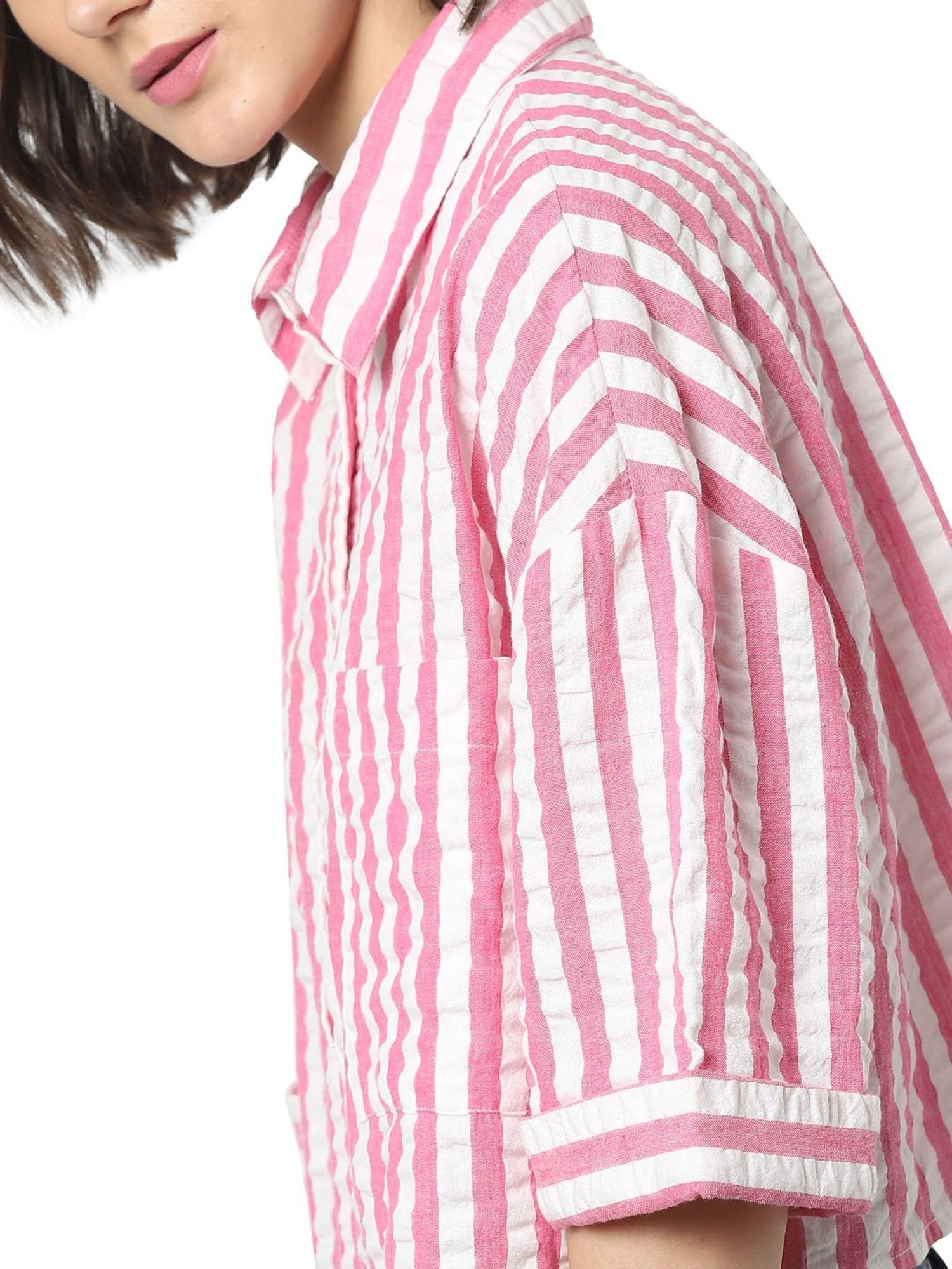 Hollywood Wide Stripe Shirt // Red + White (S) - PINK Shirtmaker - Touch of  Modern