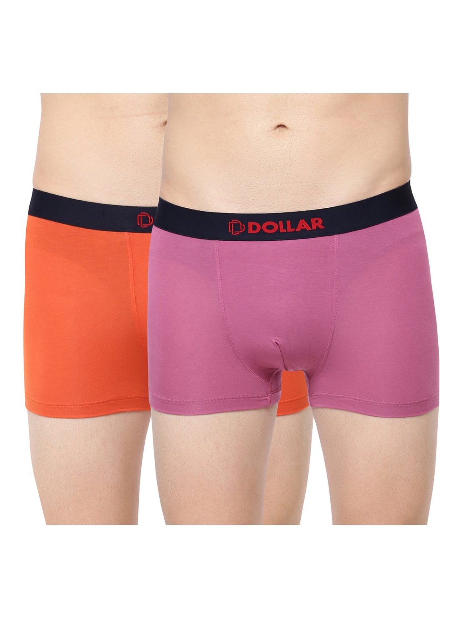 Buy Dollar Bigboss Assorted Trunks - Pack of 2 for Men's Online