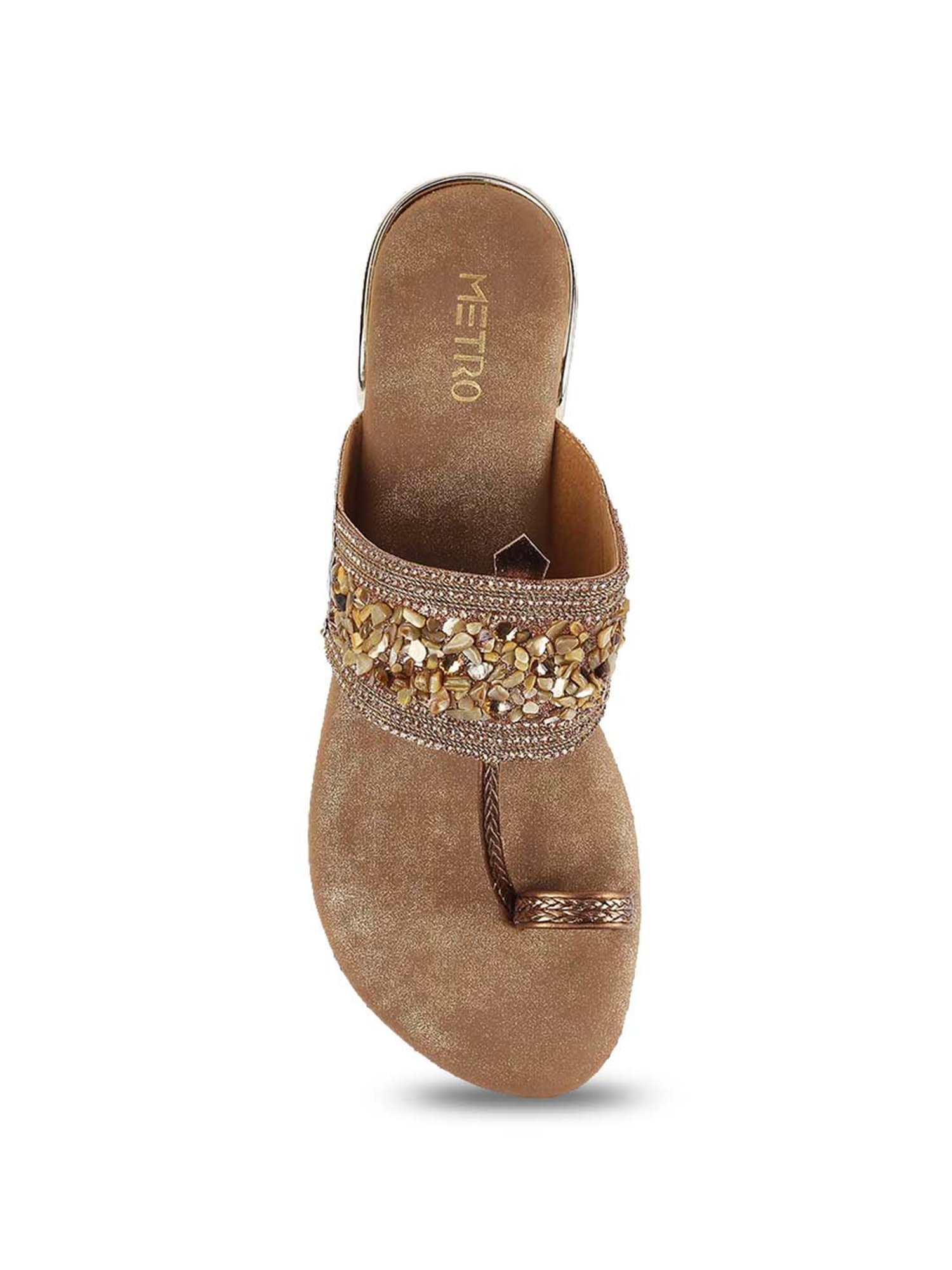 Buy Women Brown Casual Sandals Online | SKU: 33-253-12-36-Metro Shoes