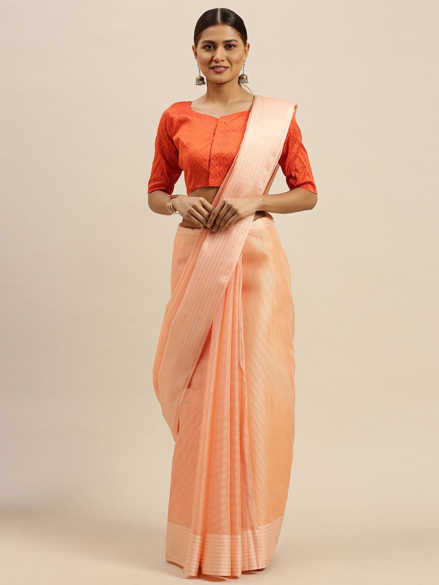 Buy Clovia Peach Saree Shapewear for Women's Online @ Tata CLiQ