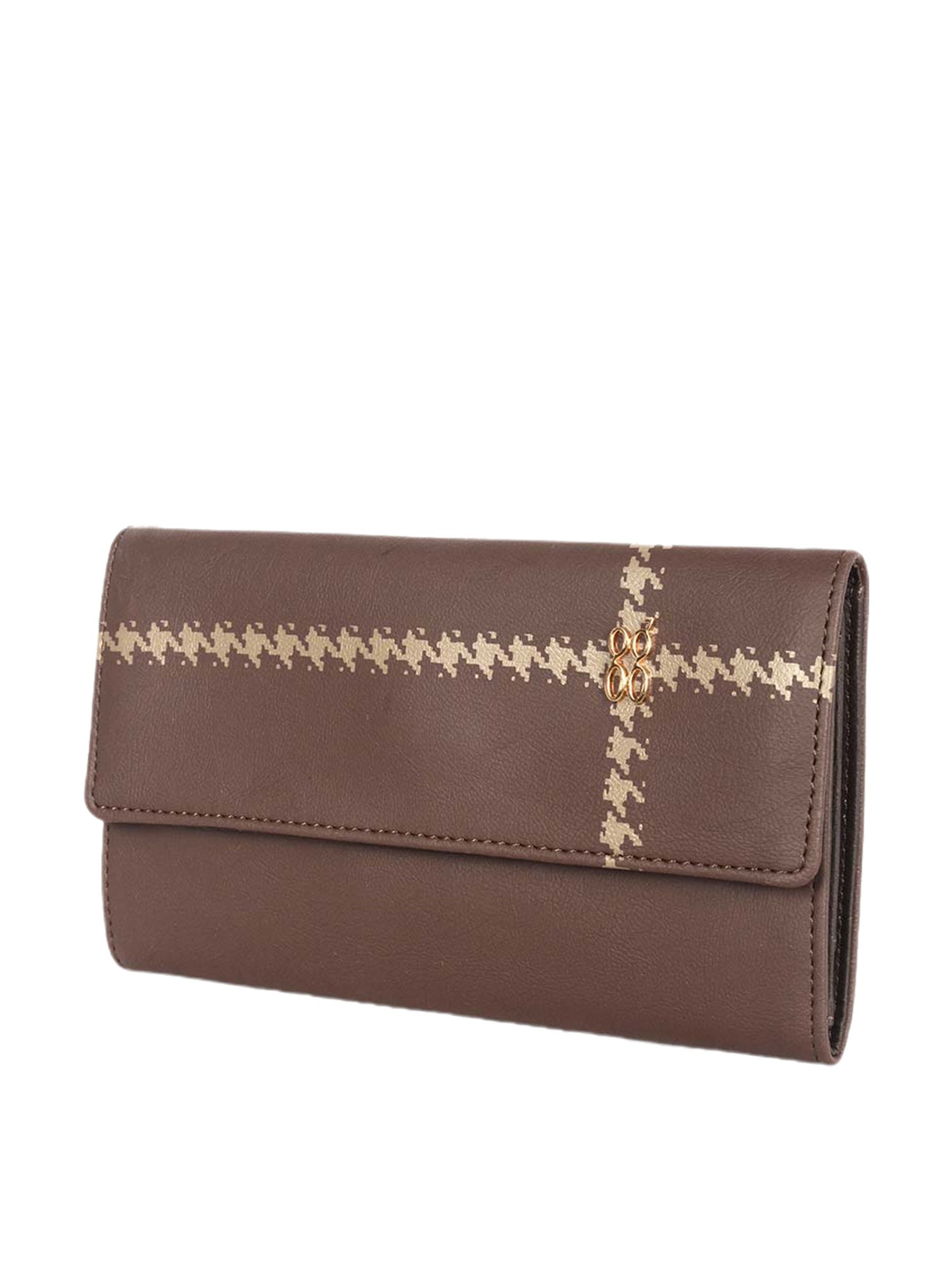 Buy GG By Baggit Brown Printed Tri-Fold Wallet for Women Online At Best  Price @ Tata CLiQ