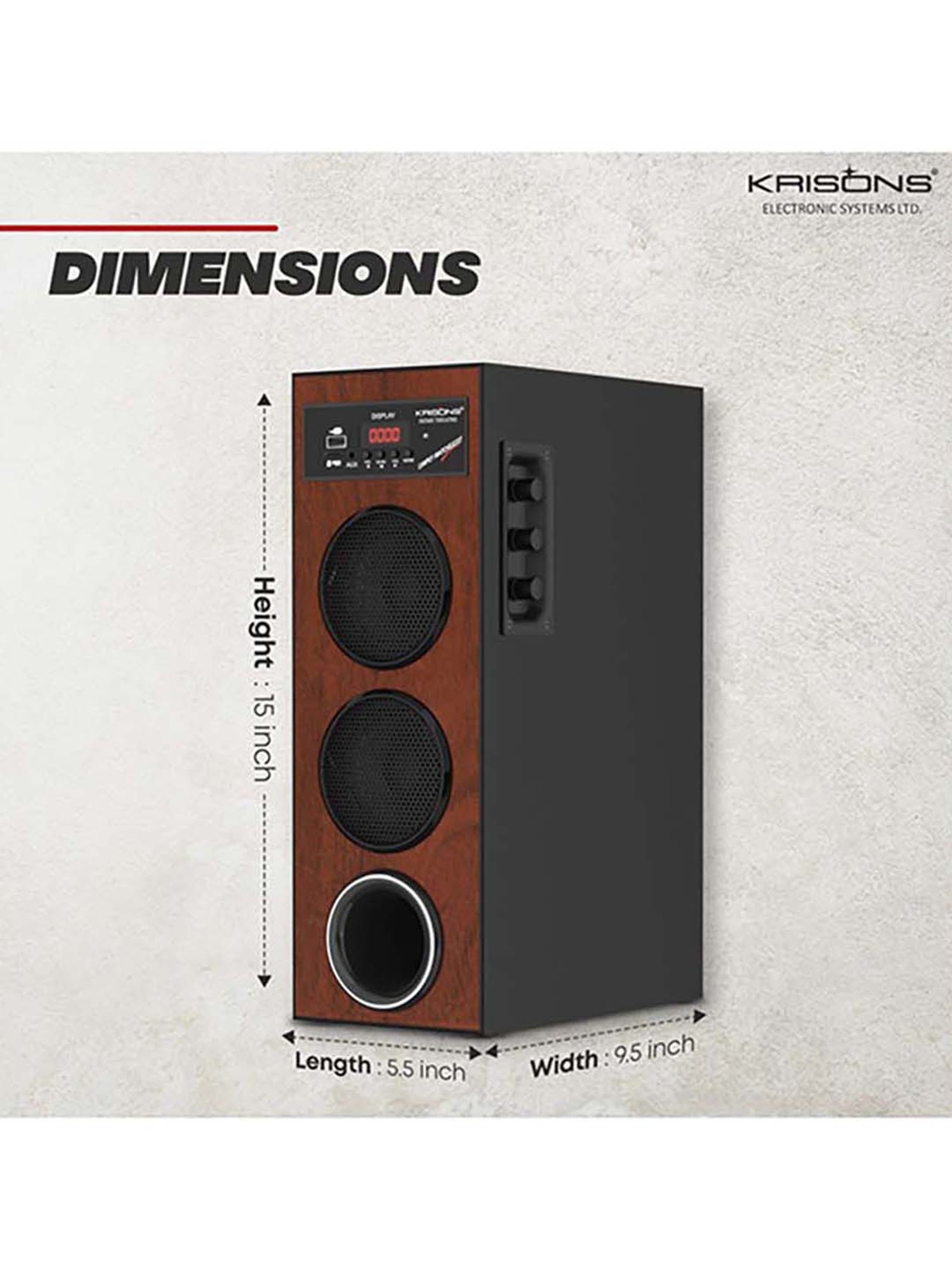 krisons tower speakers