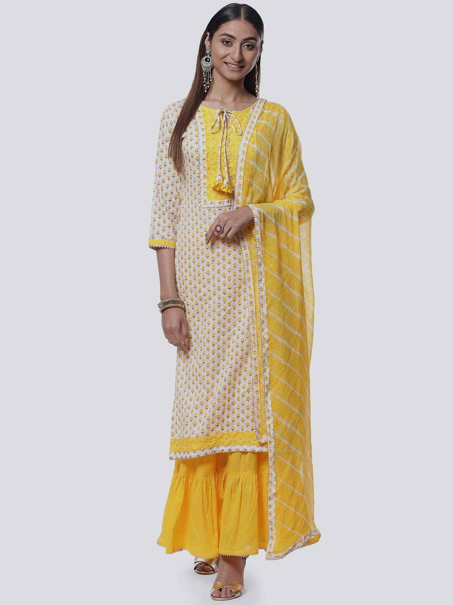 Biba Salwar on Shoppers Stop | Indian dresses, Dress, Indian wear