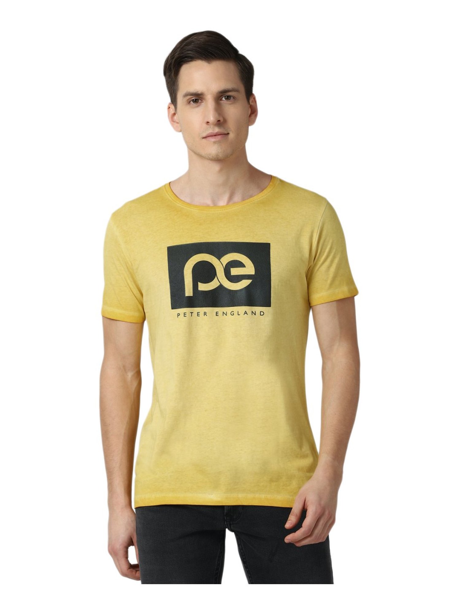 Peter England Formal Shirts : Buy Peter England Men Yellow Regular Fit  Formal Shirt Online | Nykaa Fashion