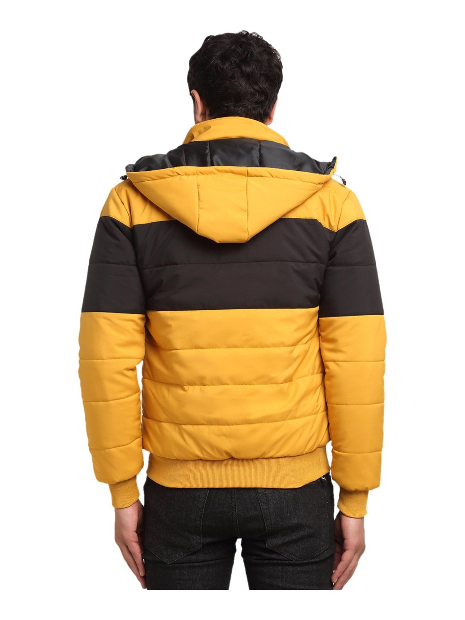 Yellow Full Sleeve Winter Jacket, Size: XL at Rs 635/piece in Delhi | ID:  24249576662