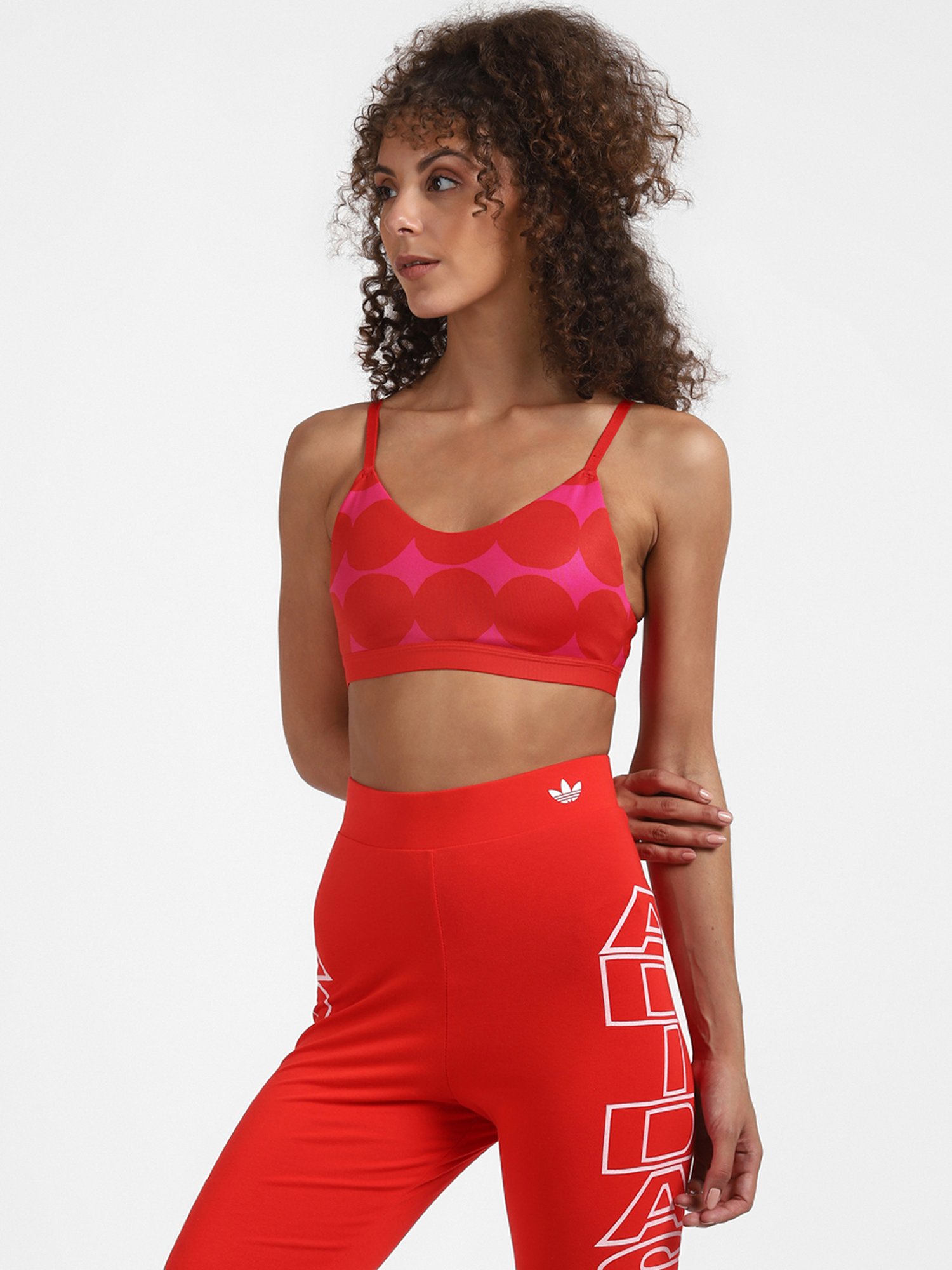Buy Adidas Pink AM MARIMEKK Sports Bra for Women's Online @ Tata CLiQ