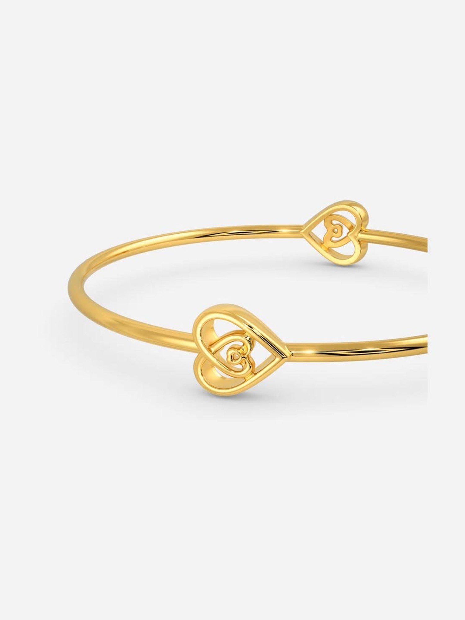 Buy Melorra 18k Gold Sweetheart Knot Bangle for Women Online At Best Price  @ Tata CLiQ