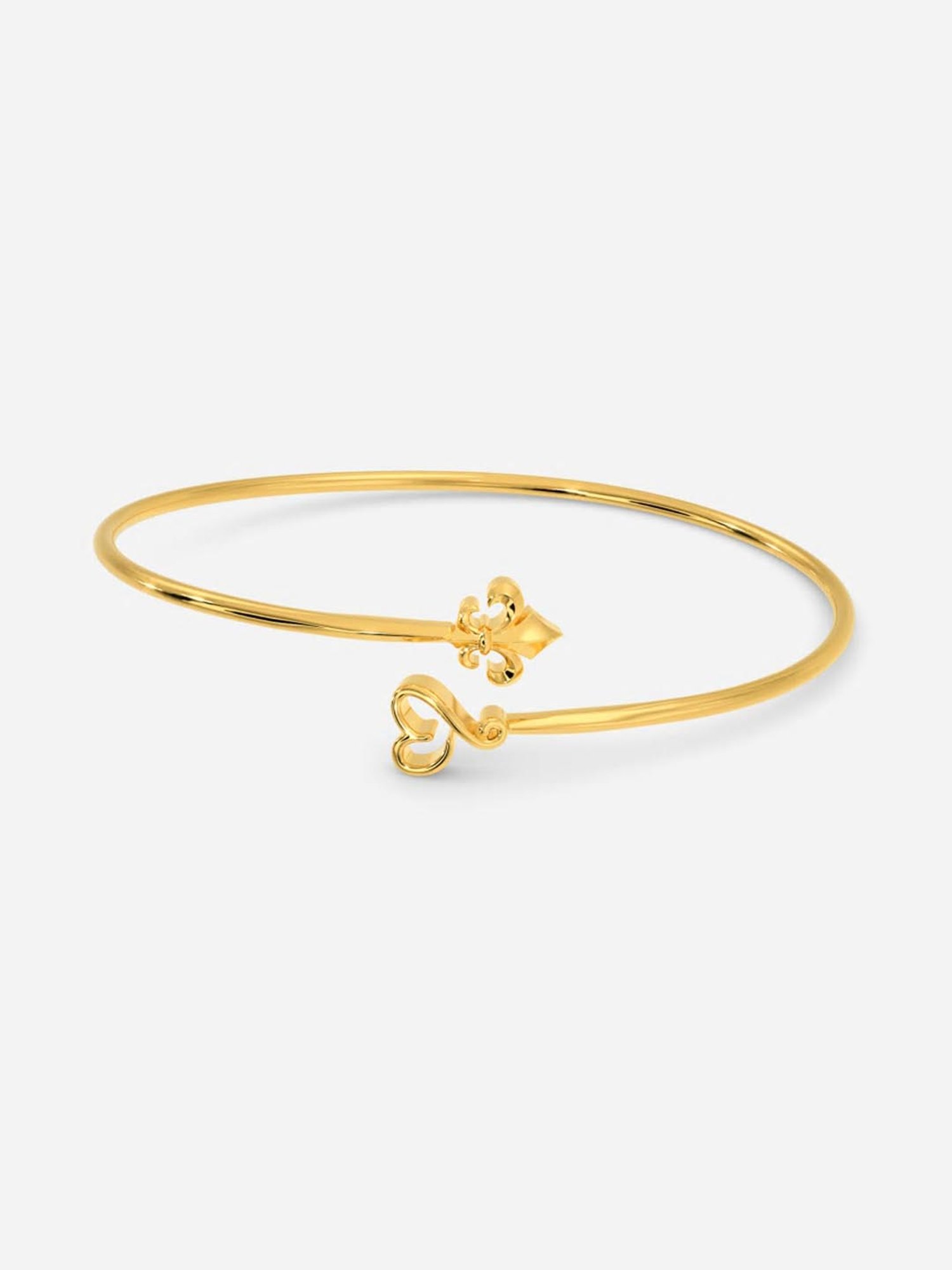 Buy Melorra 18k Gold Lace Nouveau Bangle for Women Online At Best Price @  Tata CLiQ