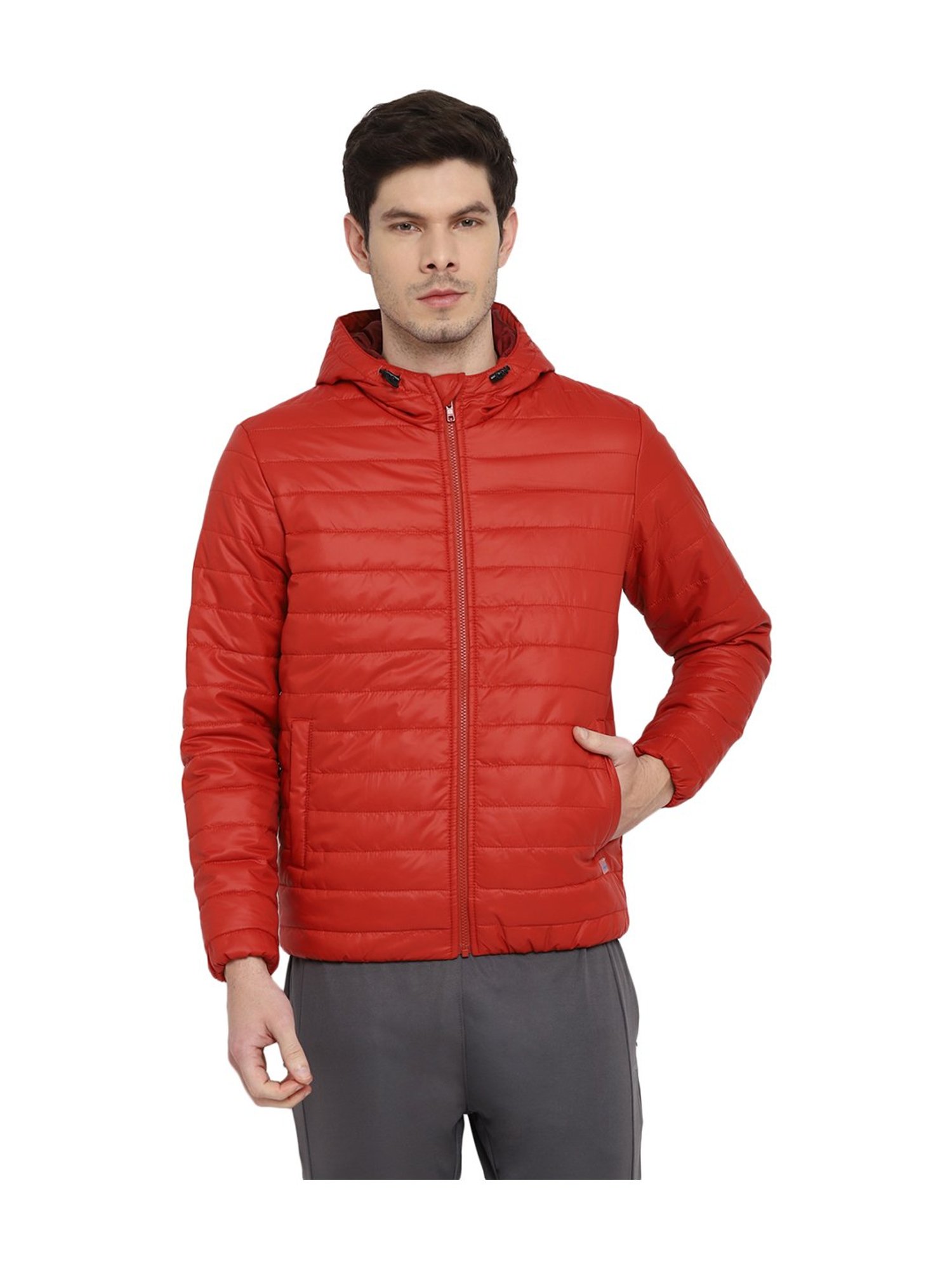 Buy Leather Retail Grey Full Sleeves Bomber Jacket for Men Online @ Tata  CLiQ