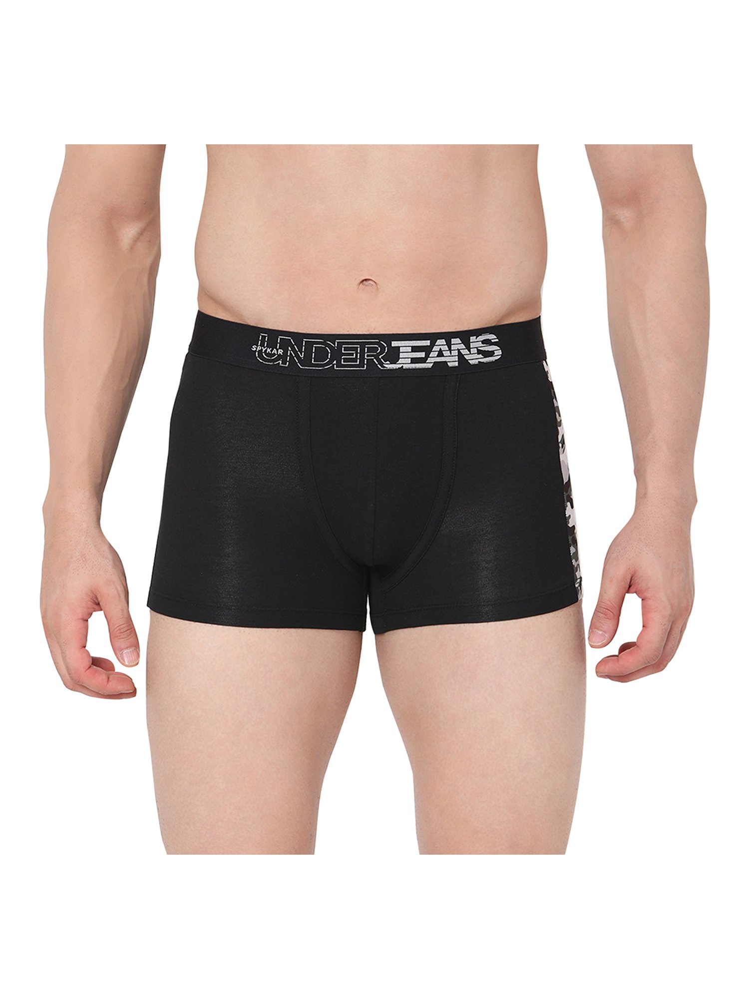 Van Heusen Innerwear Black Regular Fit Trunks