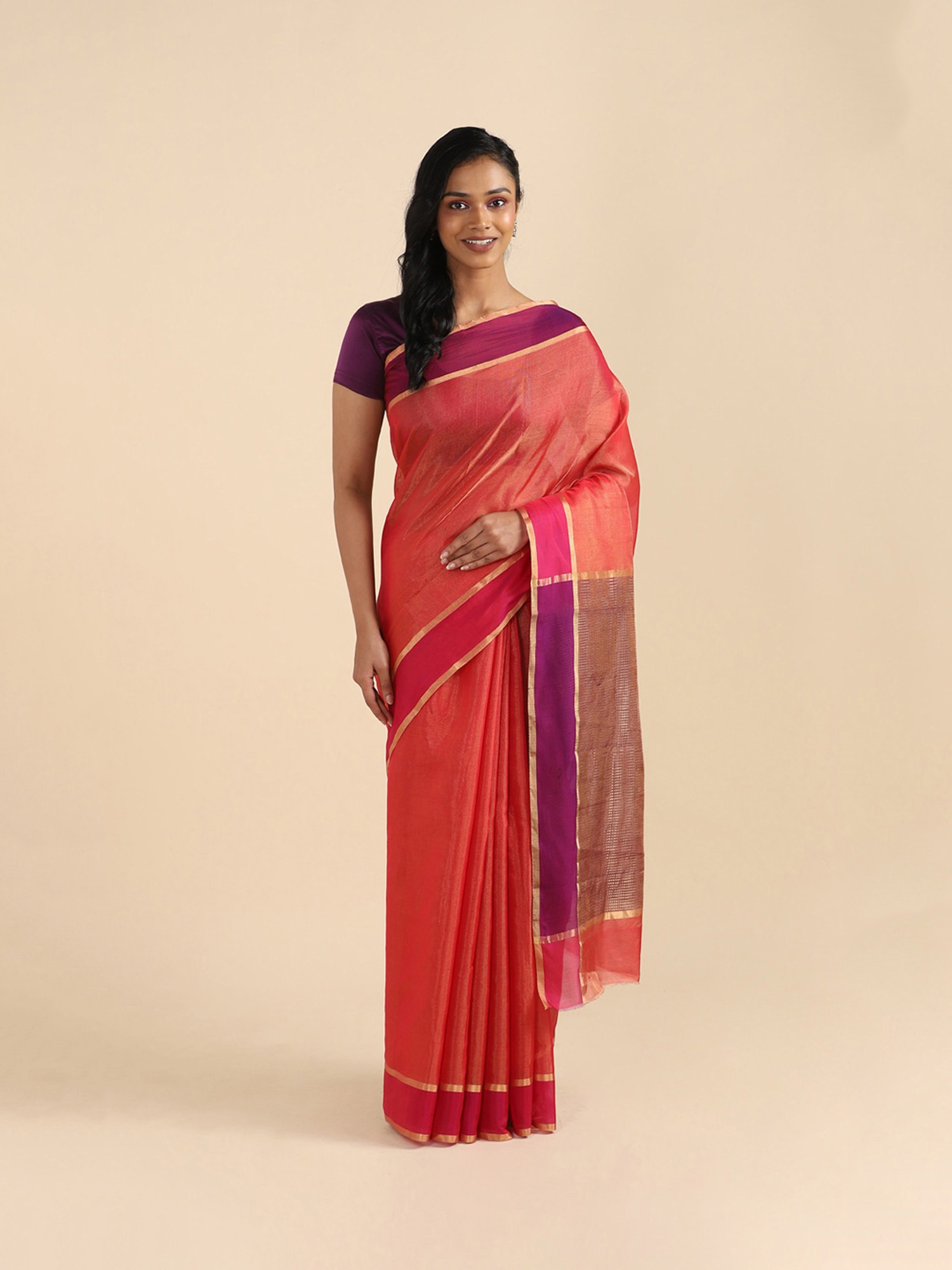 Cotton And Chiffon Sarees For Summers