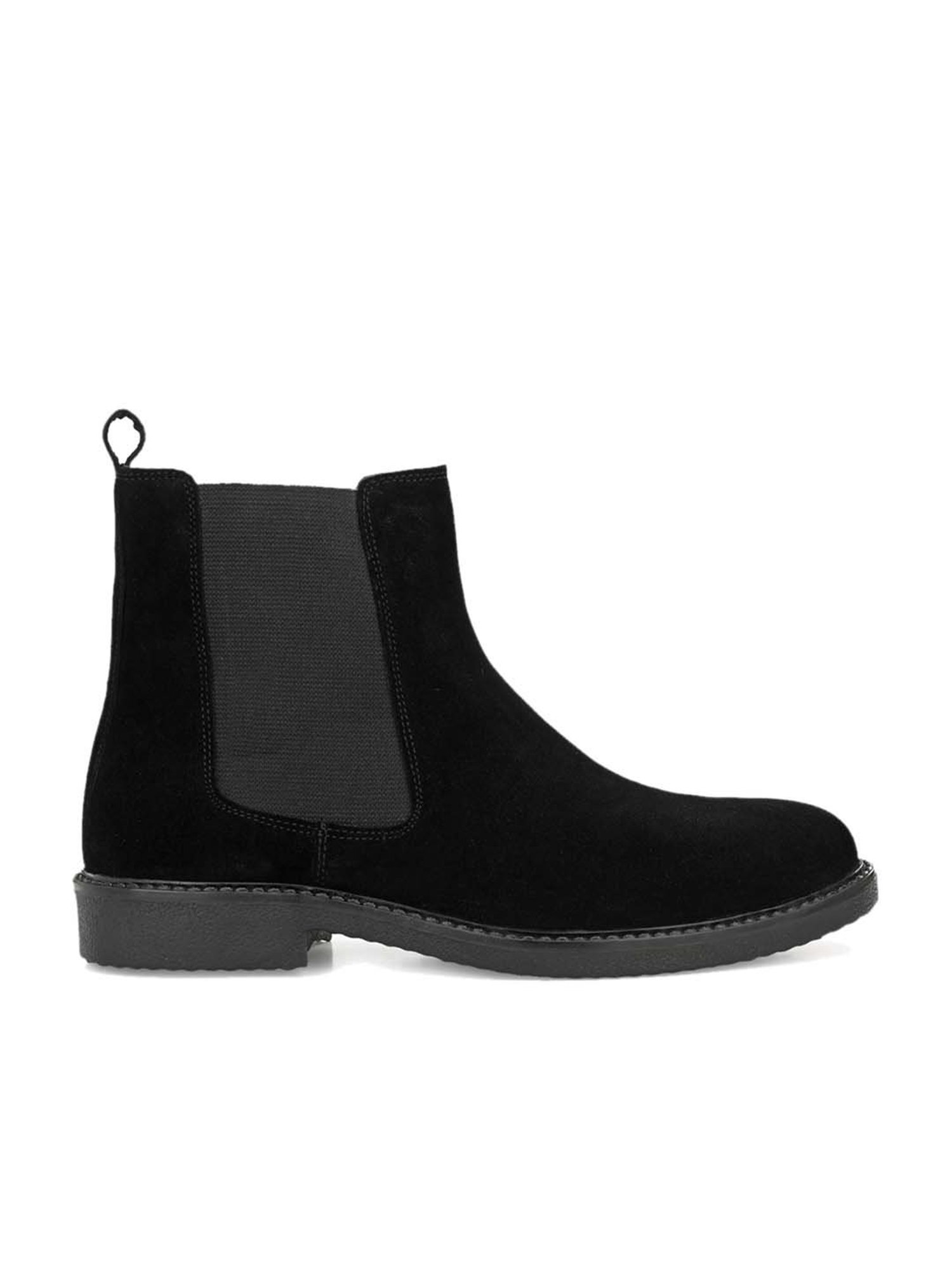 Carlo Romano Men's Black Chelsea Boots-Carlo Romano-Footwear-TATA CLIQ