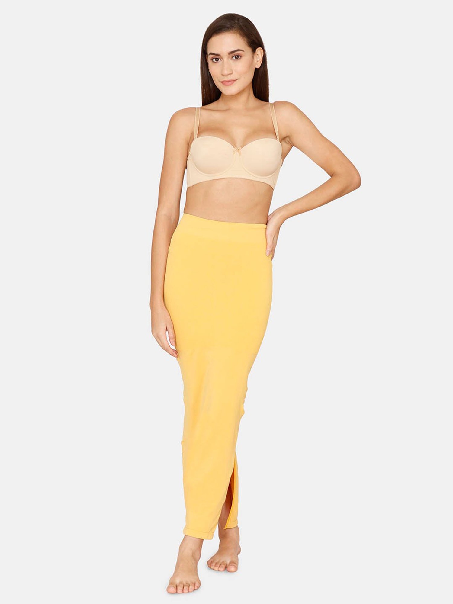 Buy Zivame Yellow Mermaid Saree Shapewear for Women's Online @ Tata CLiQ