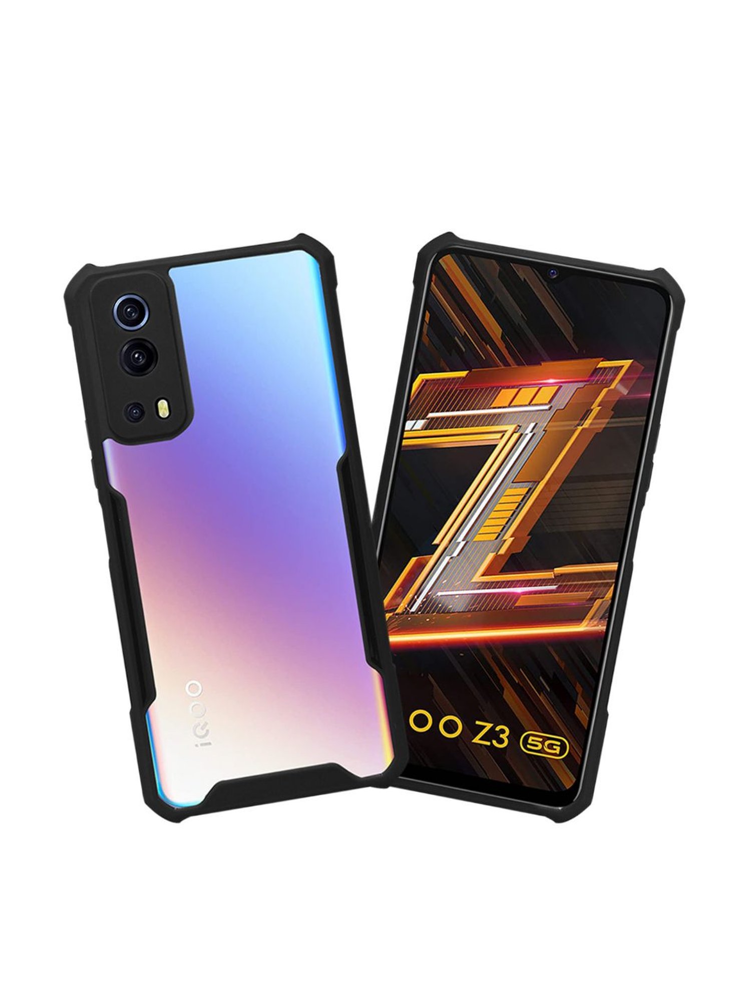 iqoo z3 back cover with camera protection