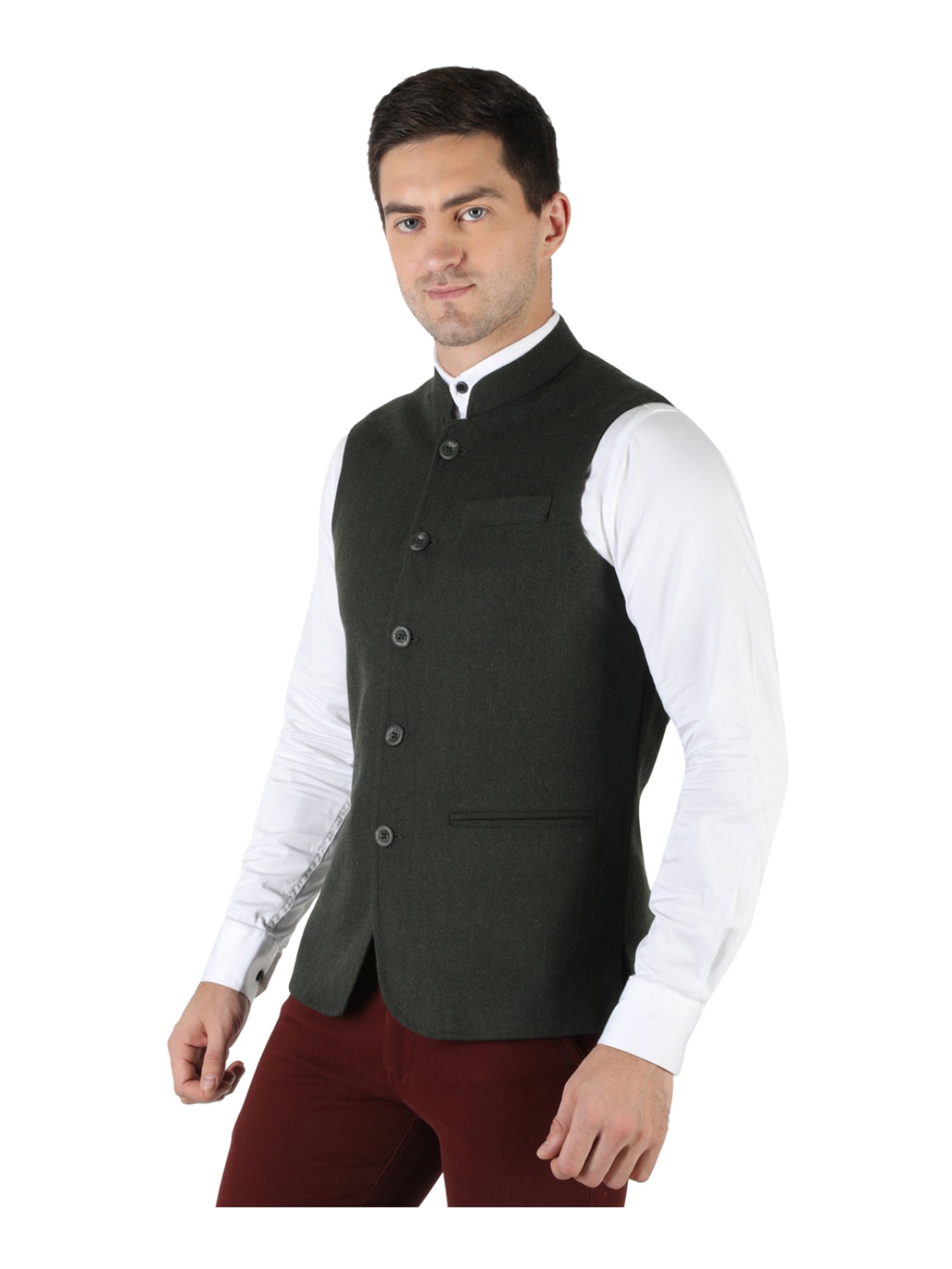 Buy Cloak & Decker by Monte Carlo Brown Regular Fit Reversible Sweater for  Men's Online @ Tata CLiQ