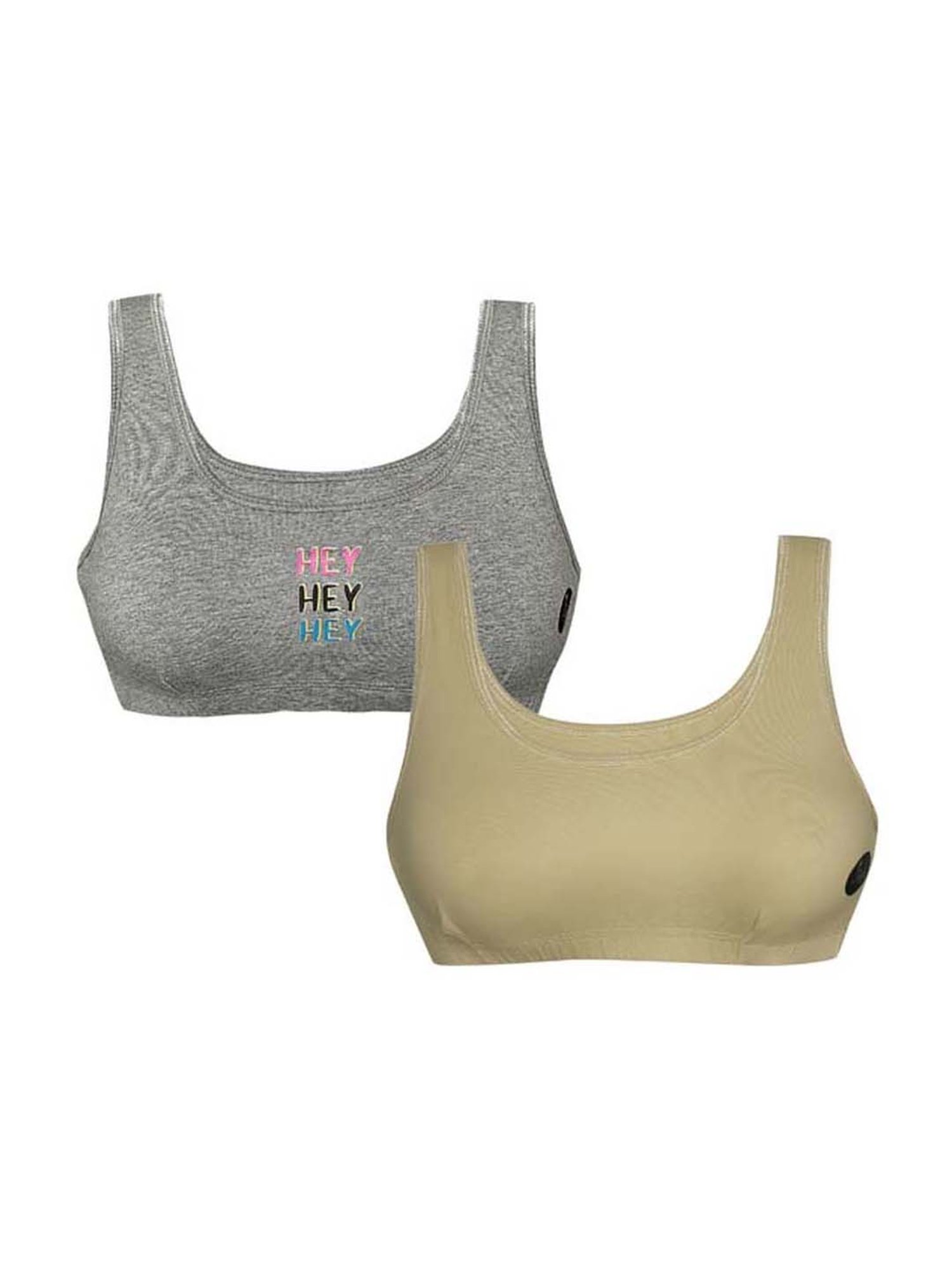 Buy Tiny Bugs Kids Multicolor Printed Sports Bras - Pack of 2 for Girls  Clothing Online @ Tata CLiQ