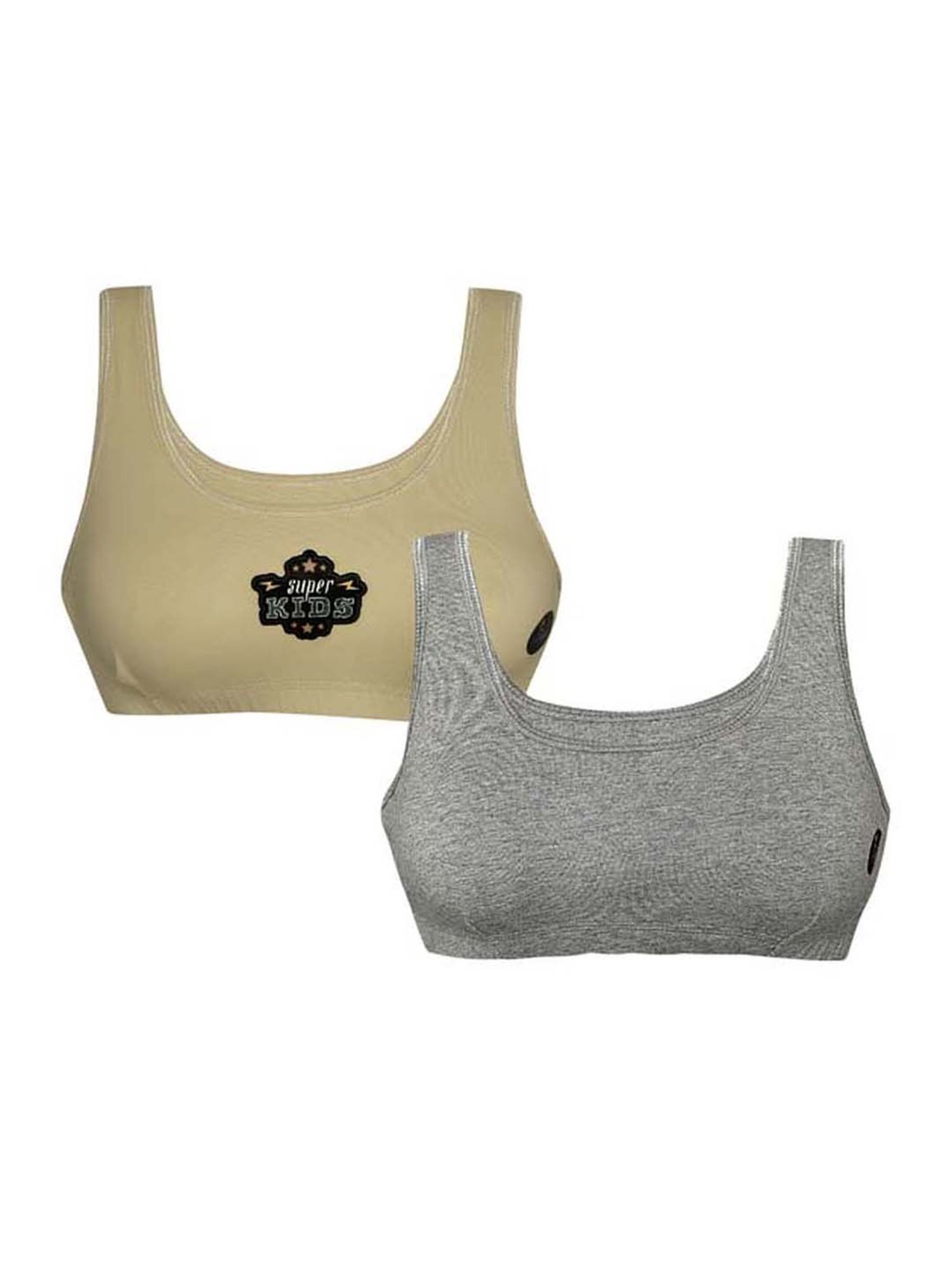 Buy Tiny Bugs Kids Multicolor Printed Sports Bras - Pack of 2 for Girls  Clothing Online @ Tata CLiQ