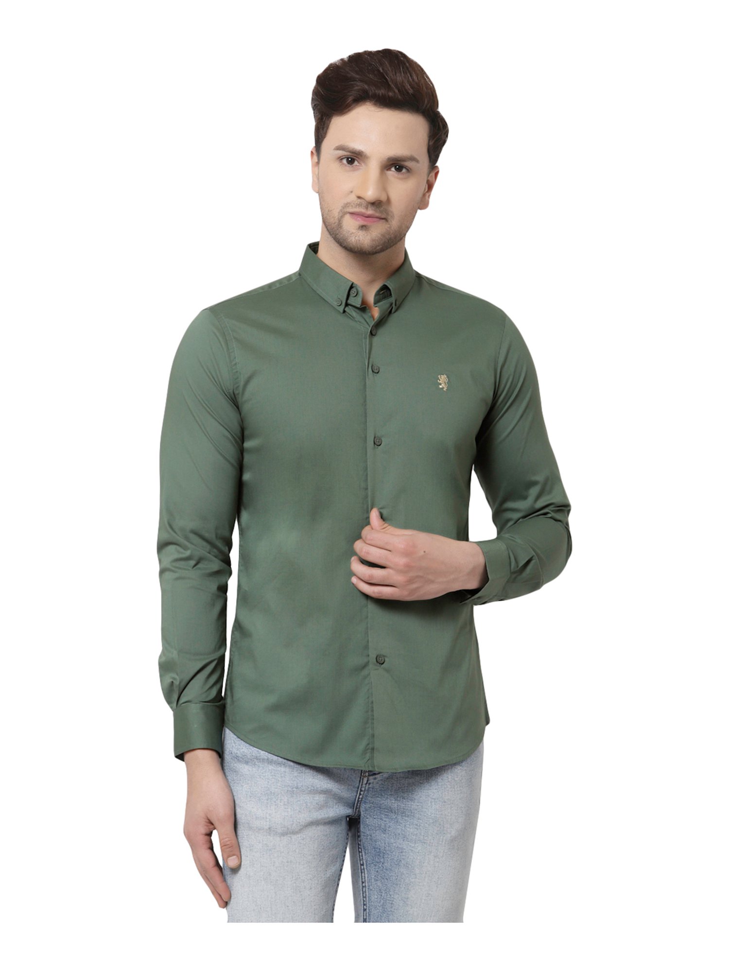 Buy Olive Shirts for Men by RED TAPE Online