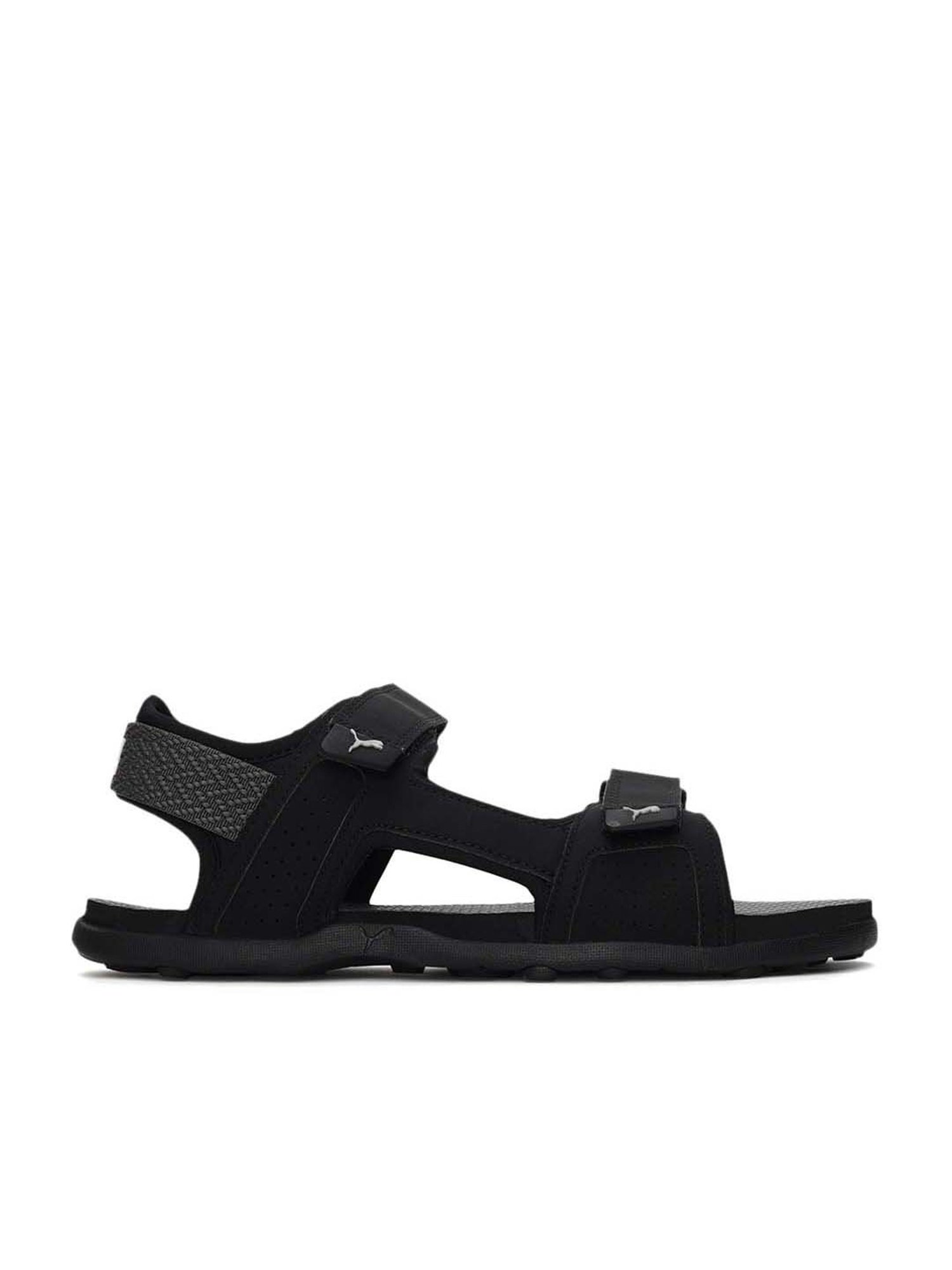 Buy Puma Elego 2 IDP Black & Barbados Cherry Floater Sandals for Men at  Best Price @ Tata CLiQ